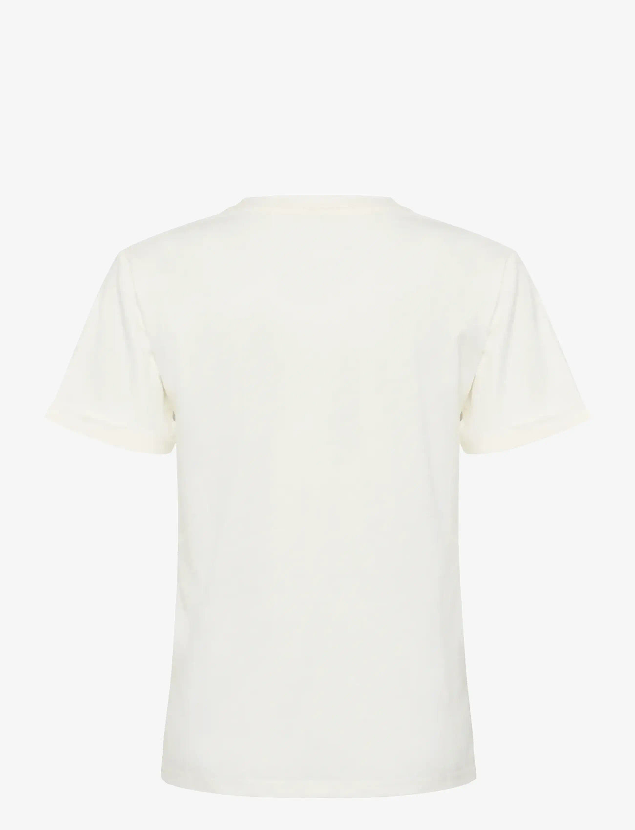 Kaffe - KAheart T-Shirt - t-shirts - chalk/black deep heart - 2