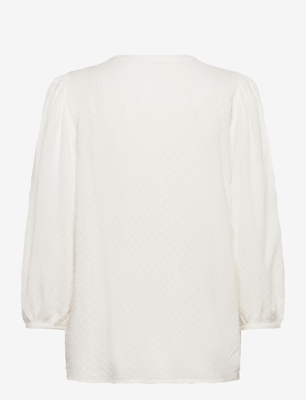 Kaffe - KAannika Blouse - långärmade blusar - chalk - 1