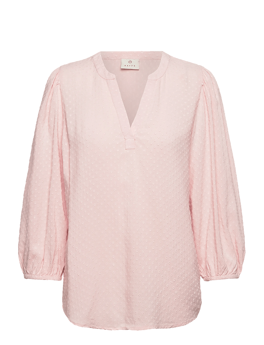 Kaffe - KAannika Blouse - langärmelige blusen - lotus - 0