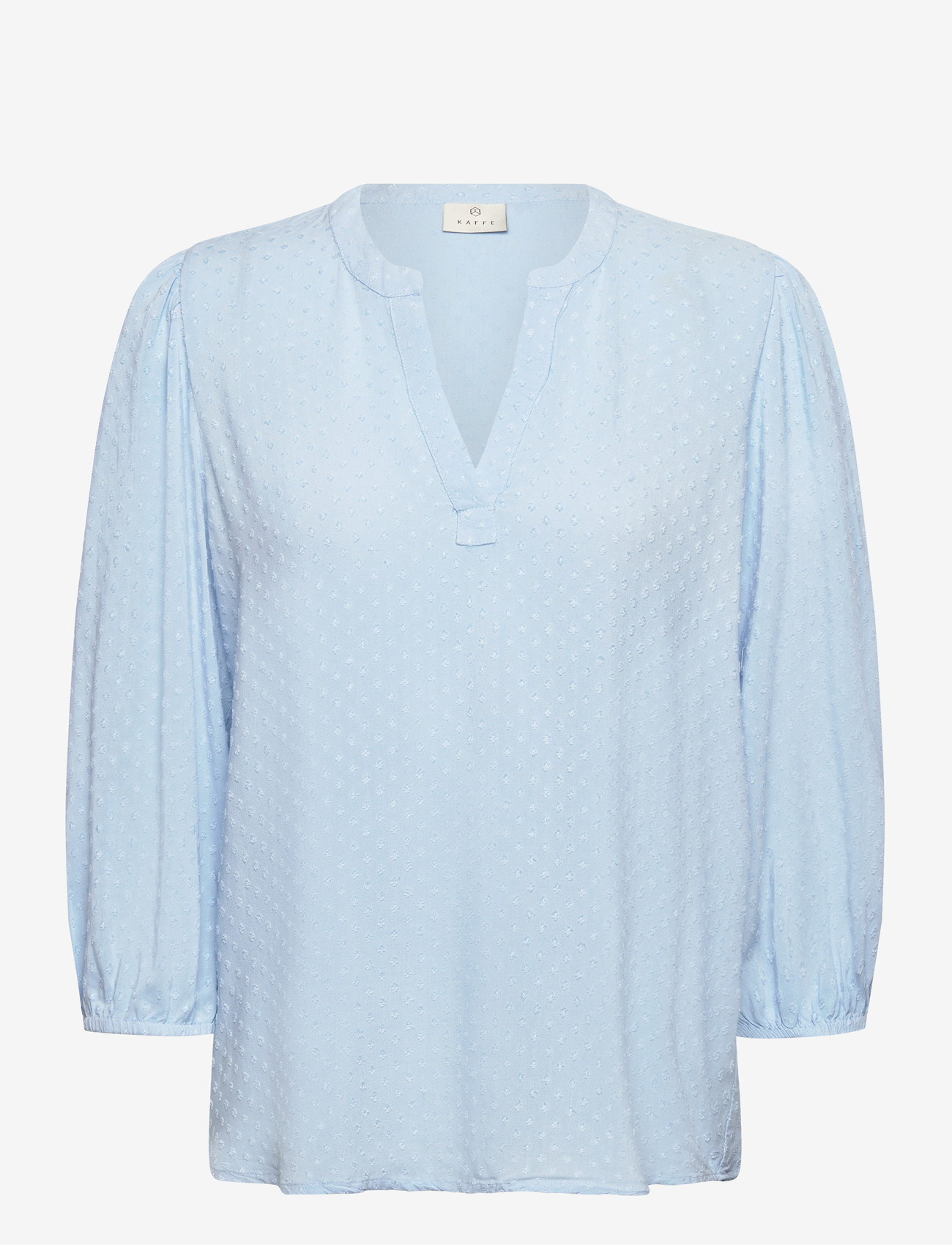 Kaffe - KAannika Blouse - langærmede bluser - windsurfer - 0