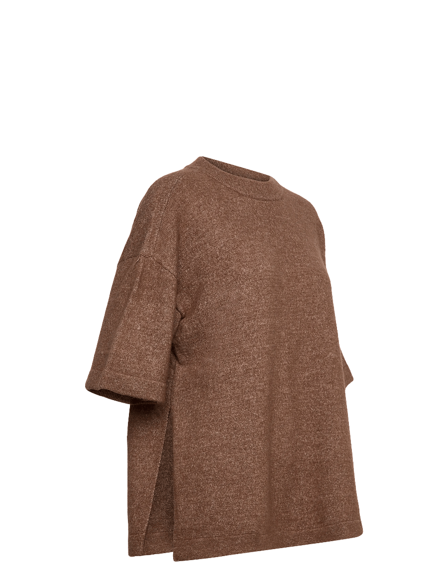 Kaffe - KAniel Pullover - striktrøjer - beige melange - 3