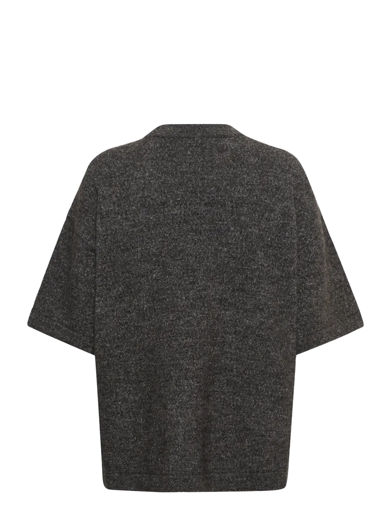 Kaffe - KAniel Pullover - jumpers - dark grey melange - 1
