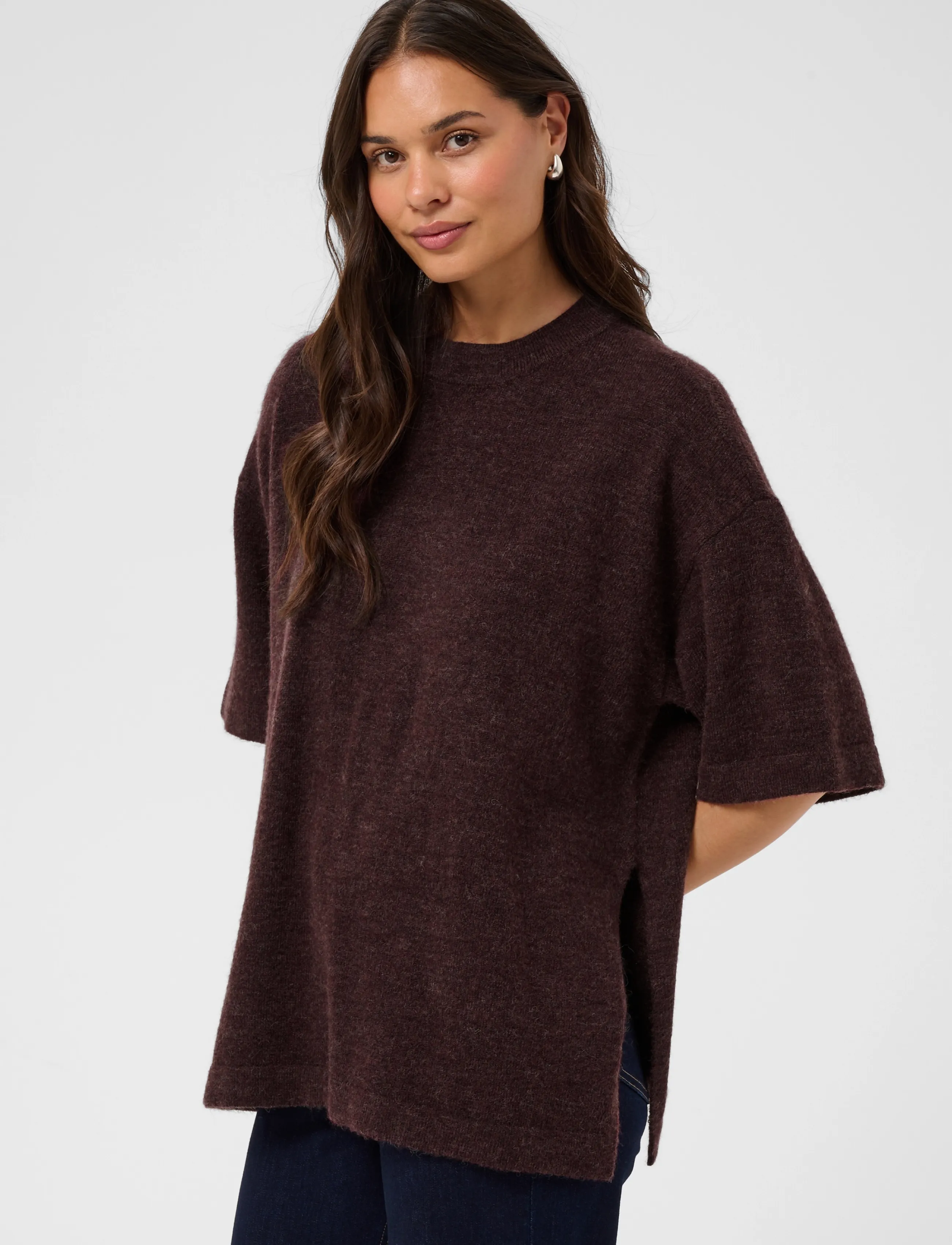 Kaffe - KAniel Pullover - pullover - fudge melange - 2