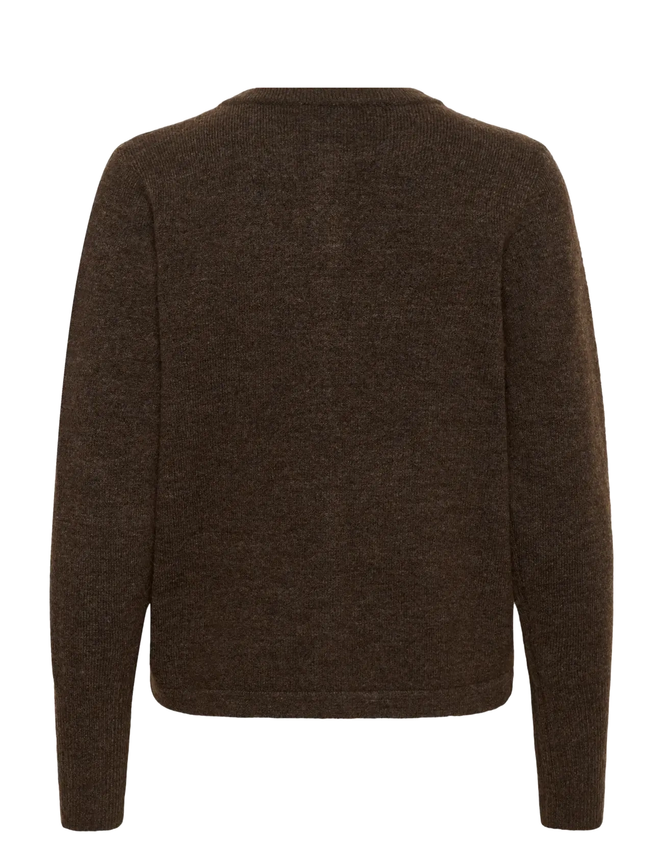 Kaffe - KAniel Knit Cardigan - chocolate brown melange - 1