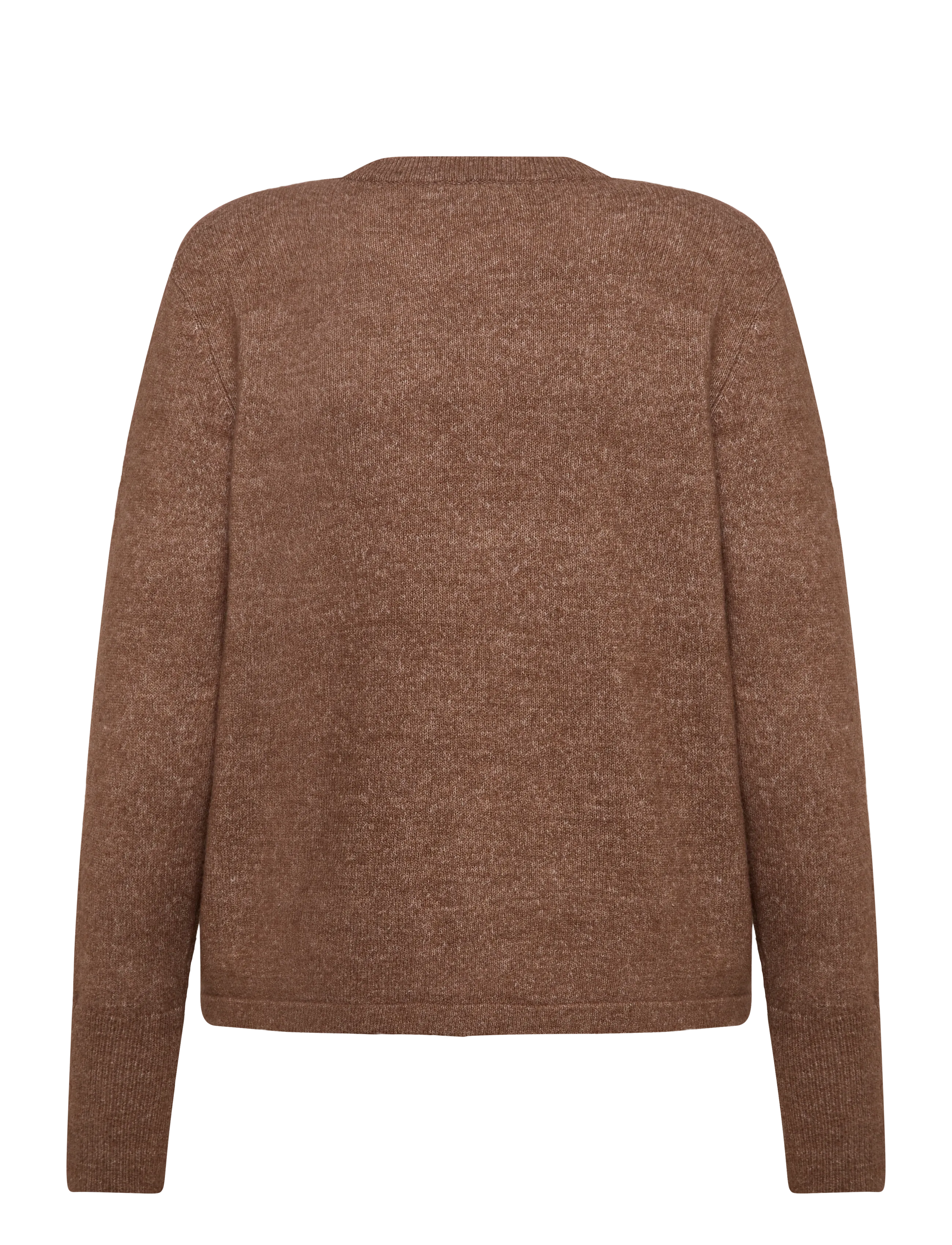 Kaffe - KAniel Knit Cardigan - cardigans - beige melange - 1