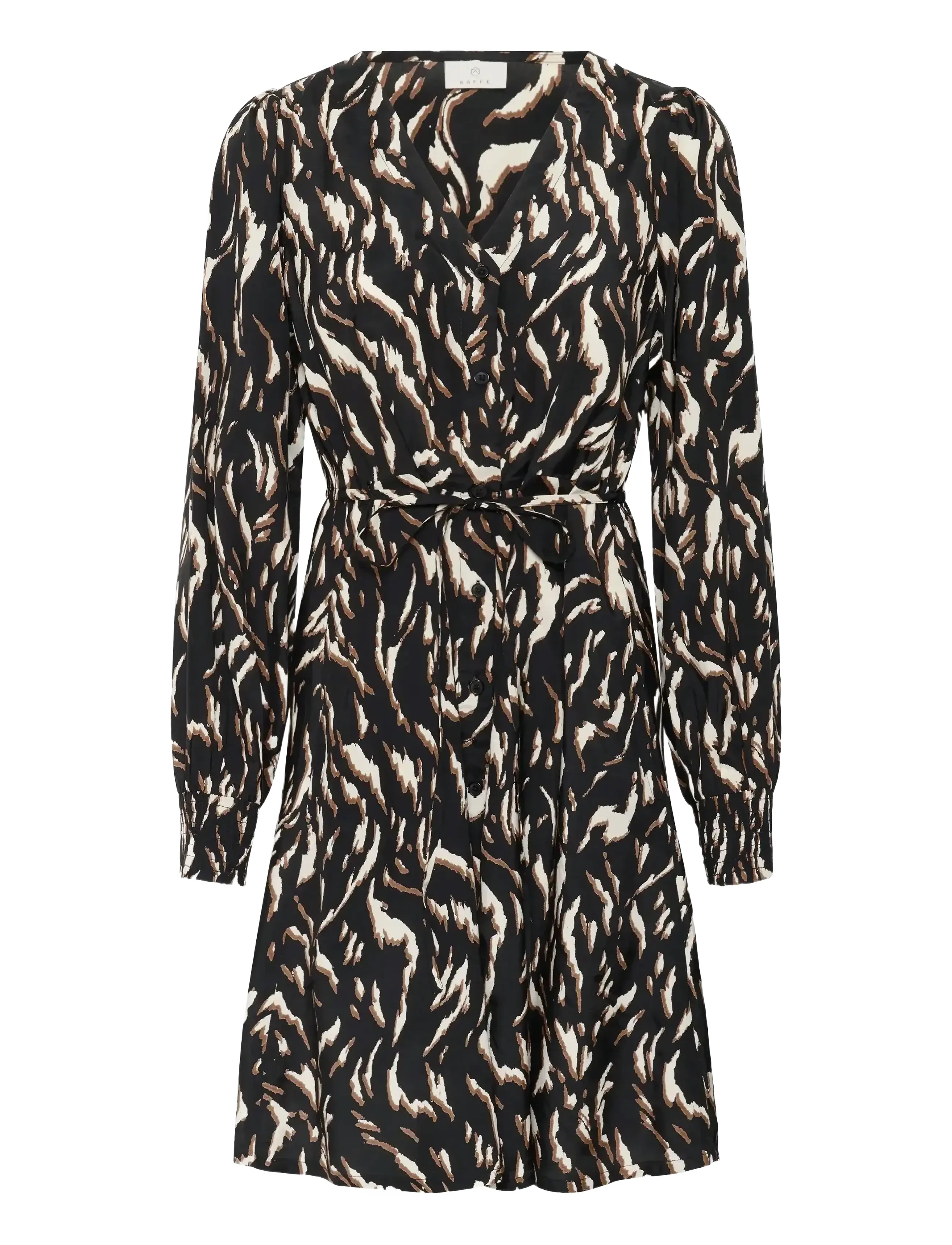 KAFFE Kamille Kleid Braun - 38 - Damen