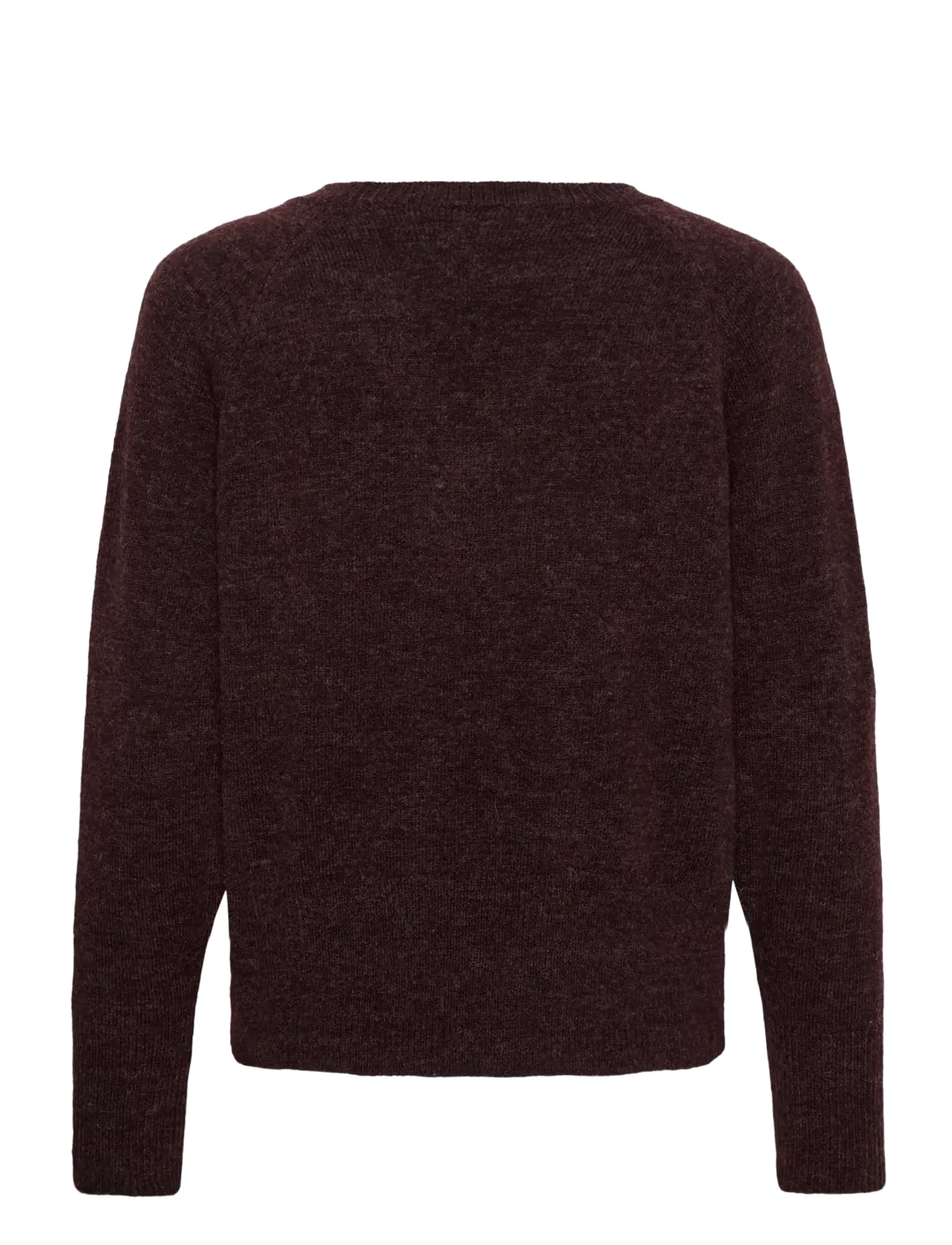 Kaffe - KAniel v-neck Pullover - striktrøjer - fudge melange - 1