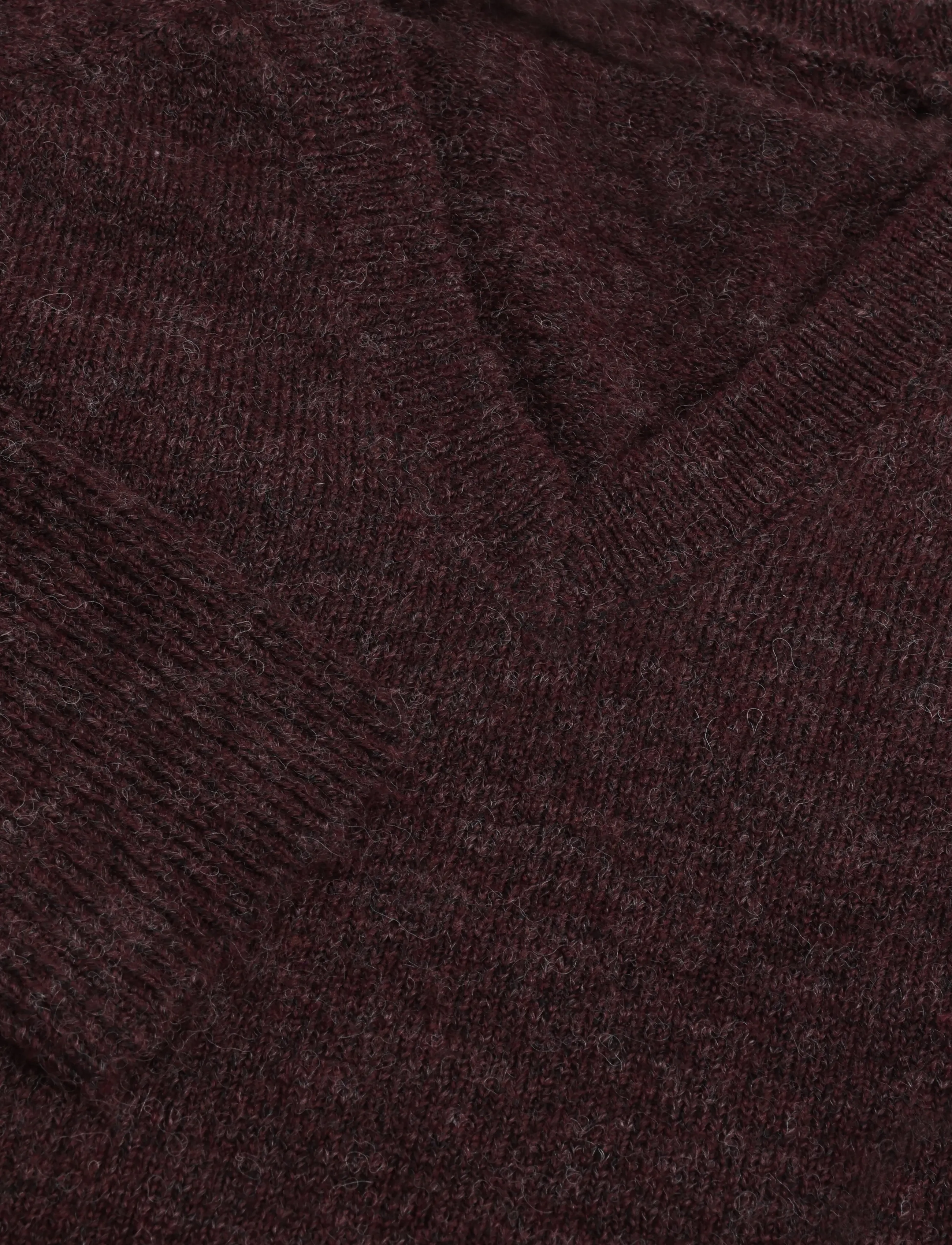 Kaffe - KAniel v-neck Pullover - jumpers - fudge melange - 2