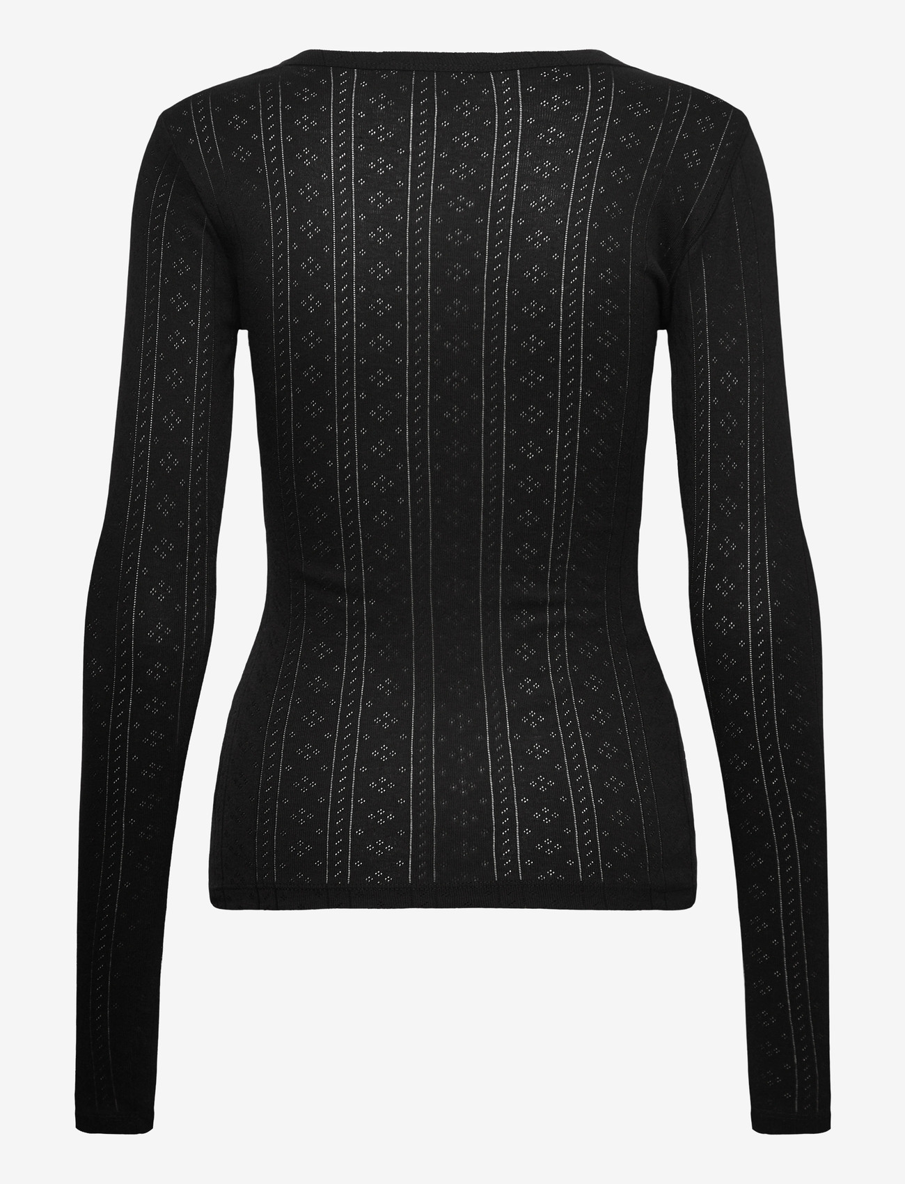 Kaffe - KAhilda T-Shirt - pikkade varrukatega alussärgid - black deep - 1