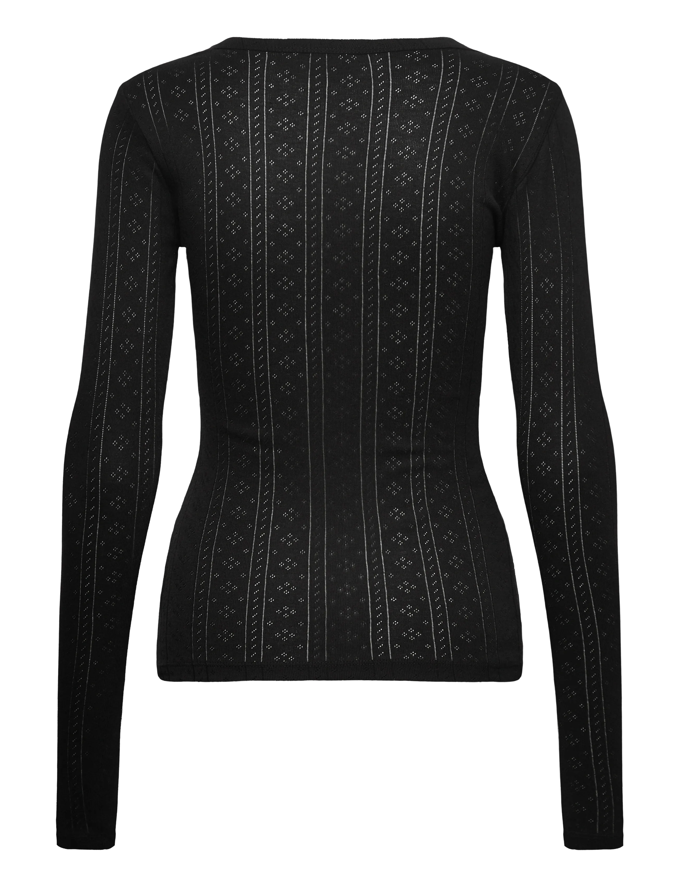 Kaffe - KAhilda T-Shirt - topi ar garām piedurknēm - black deep - 1