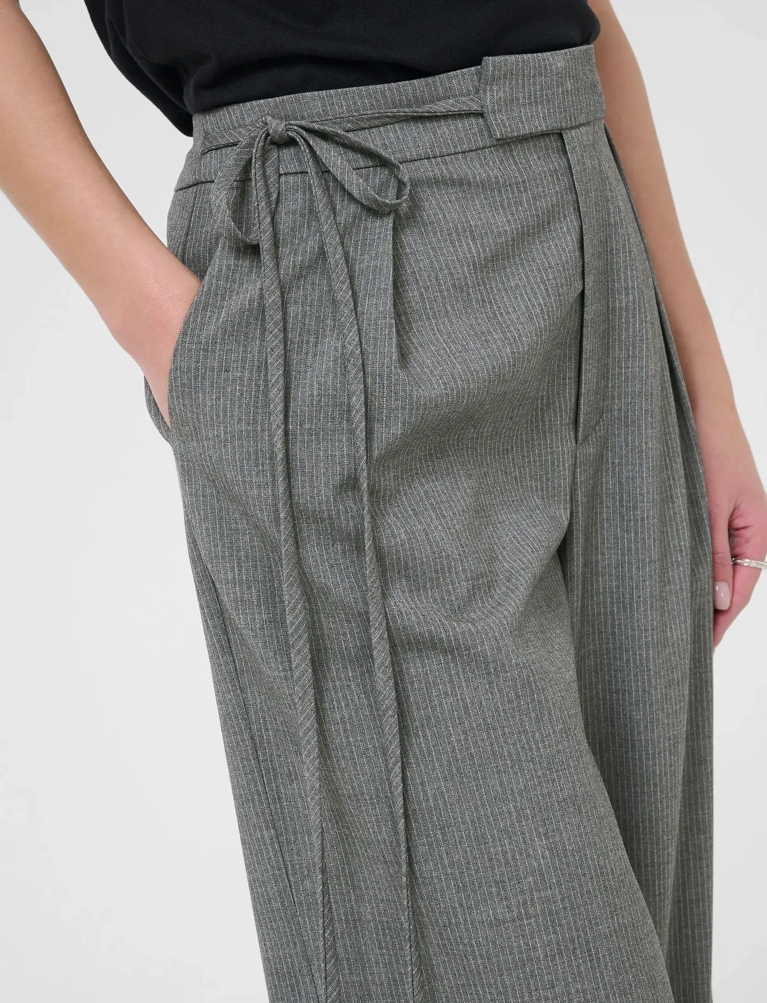 Kaffe Kaellie Wide Pants mjukisbyxor dam – bild 4
