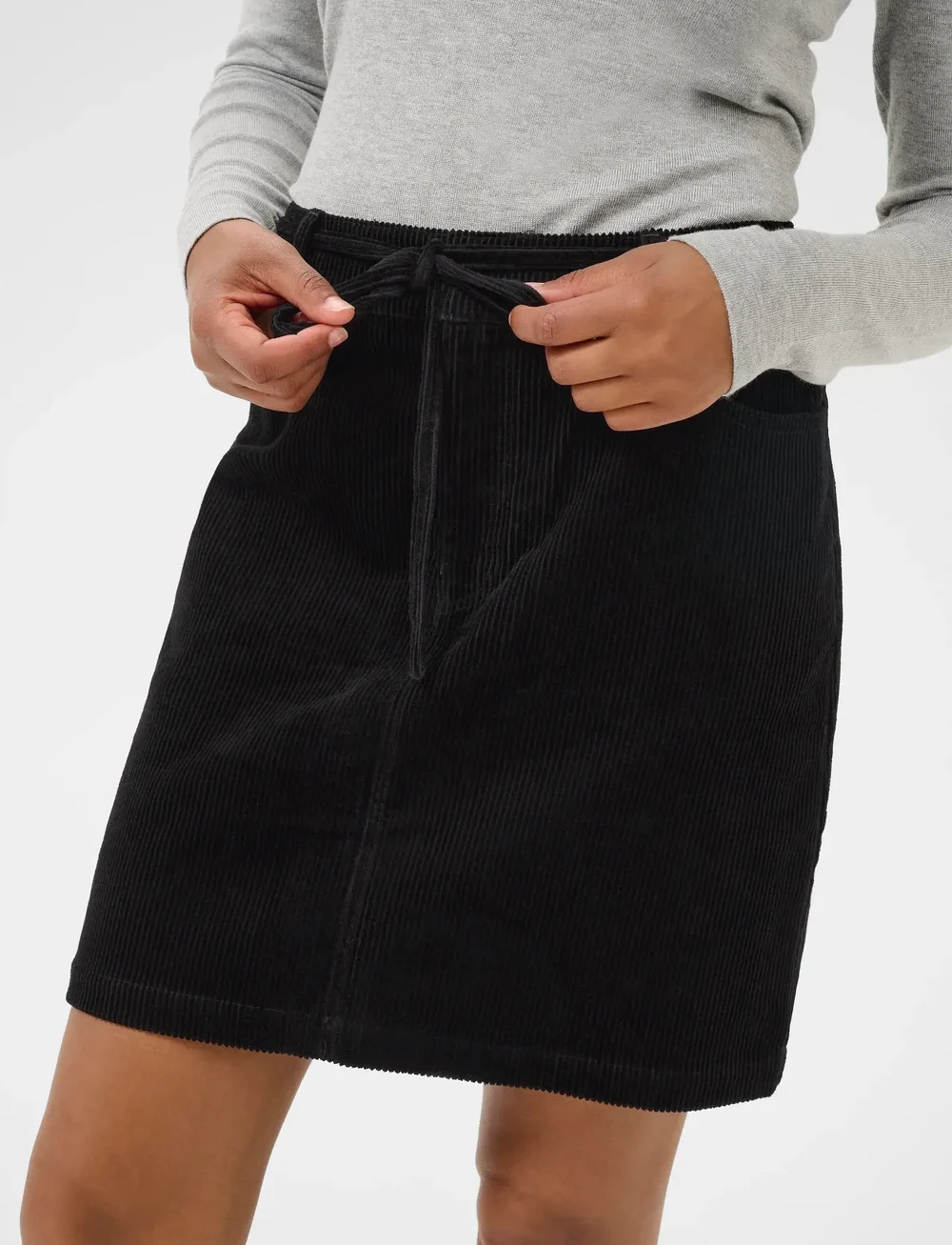 Kaffe - KAkerstin Skirt - kurze röcke - black deep - 5