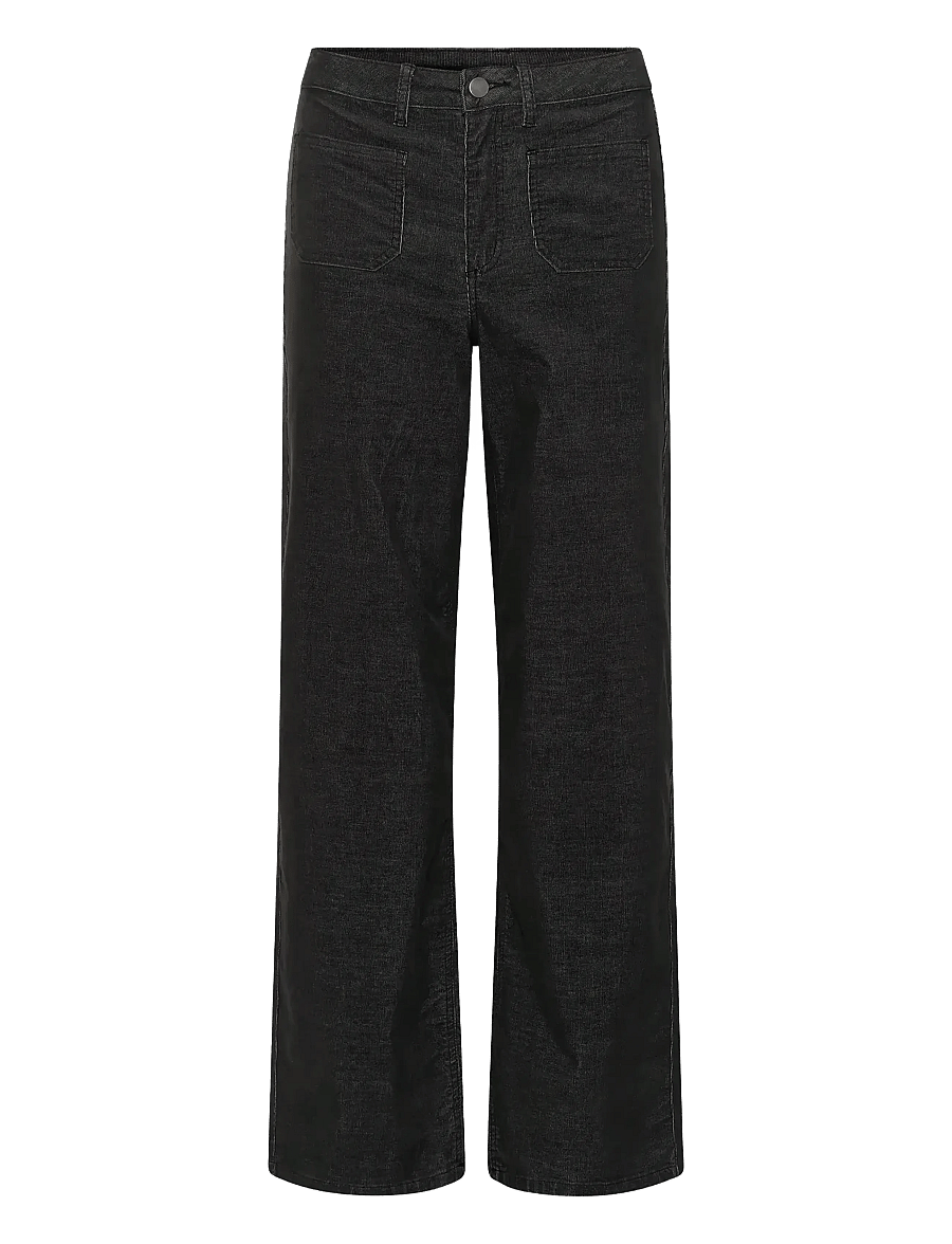 Kaffe - KAmolly Pants - vida jeans - black oyster - 1