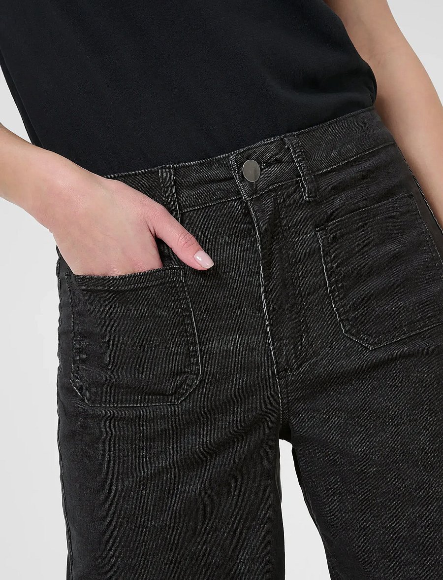 Kaffe - KAmolly Pants - vida jeans - black oyster - 5