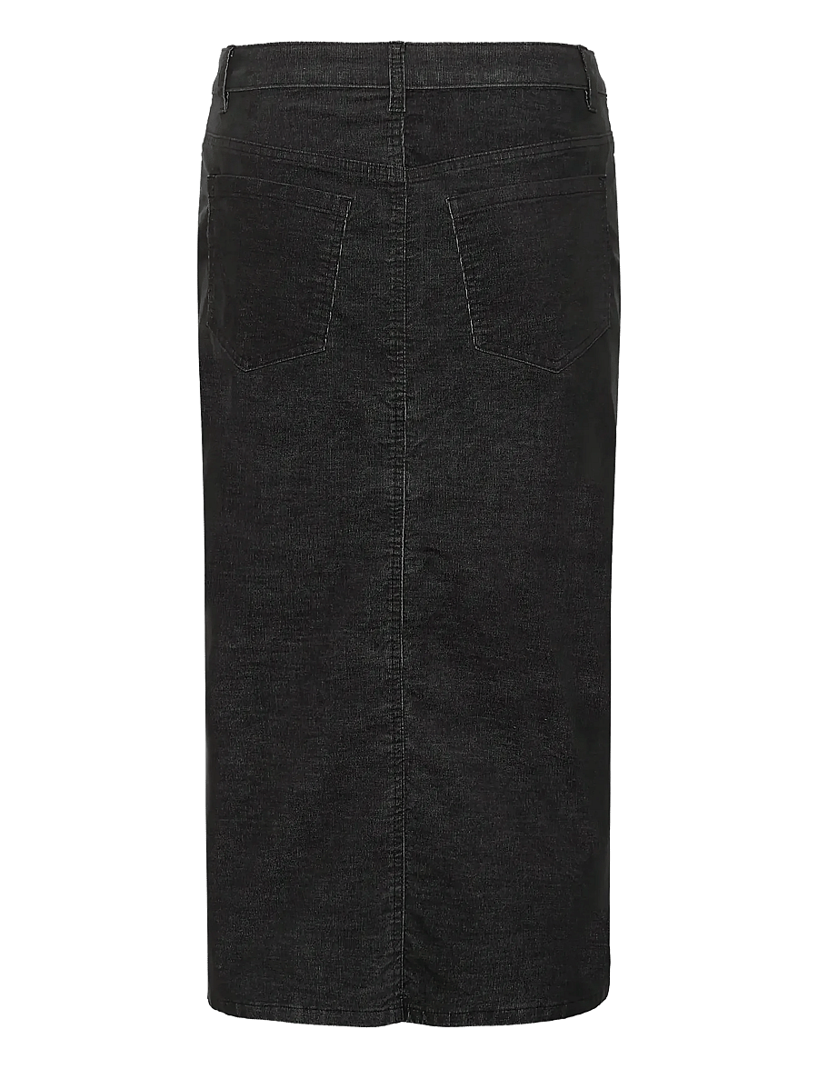 Kaffe - KAmolly Skirt - lange skjørt - black oyster - 2