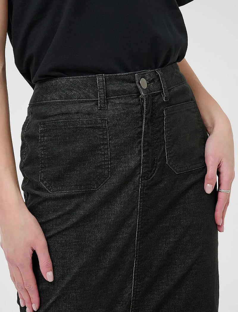 Kaffe - KAmolly Skirt - maxikjolar - black oyster - 5