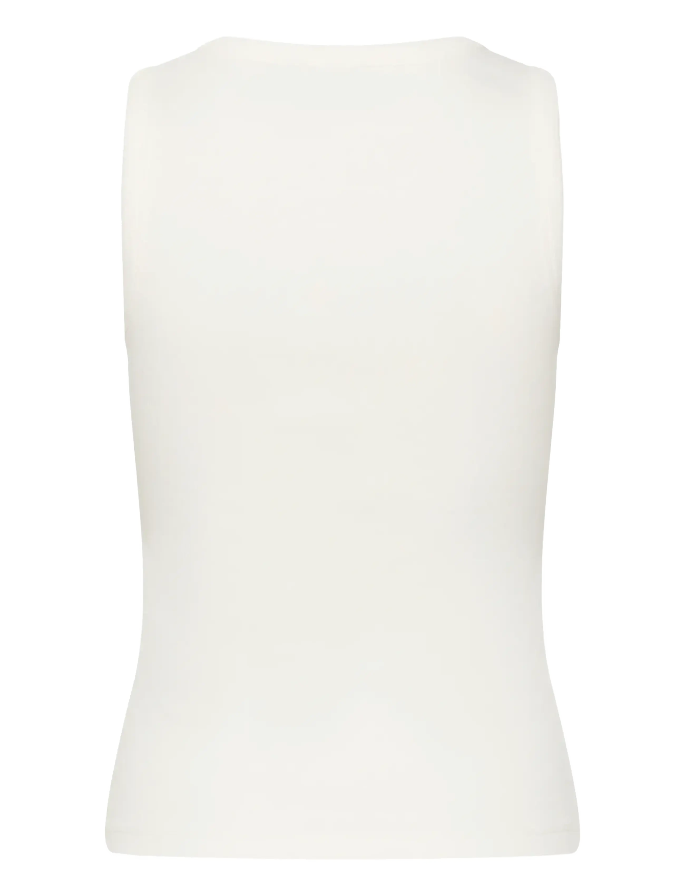 Kaffe - KAcarna Rhinestone Top - Ärmellose tops - chalk - 2