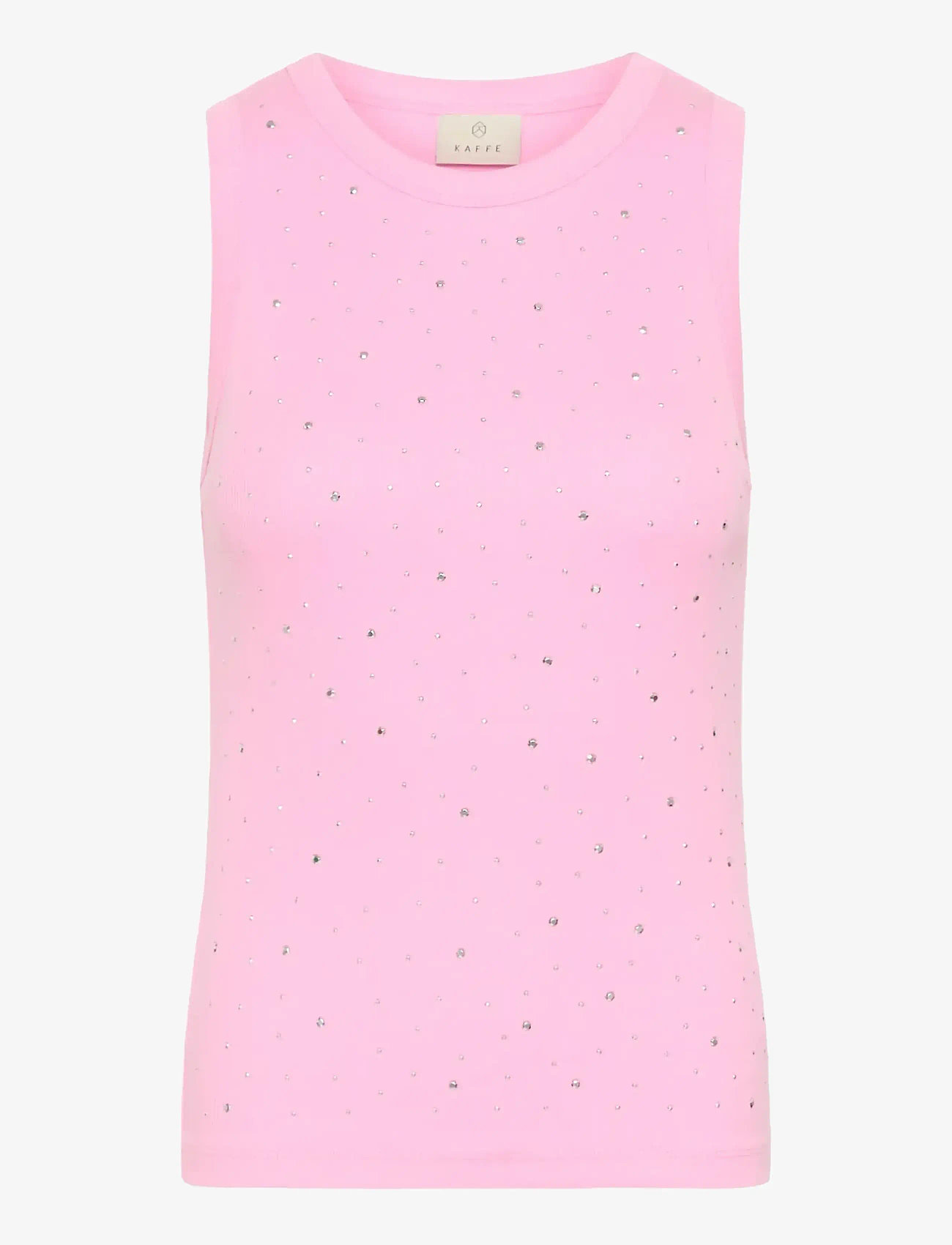 Kaffe - KAcarna Rhinestone Top - topid ja varrukateta alussärgid - pink frosting - 1