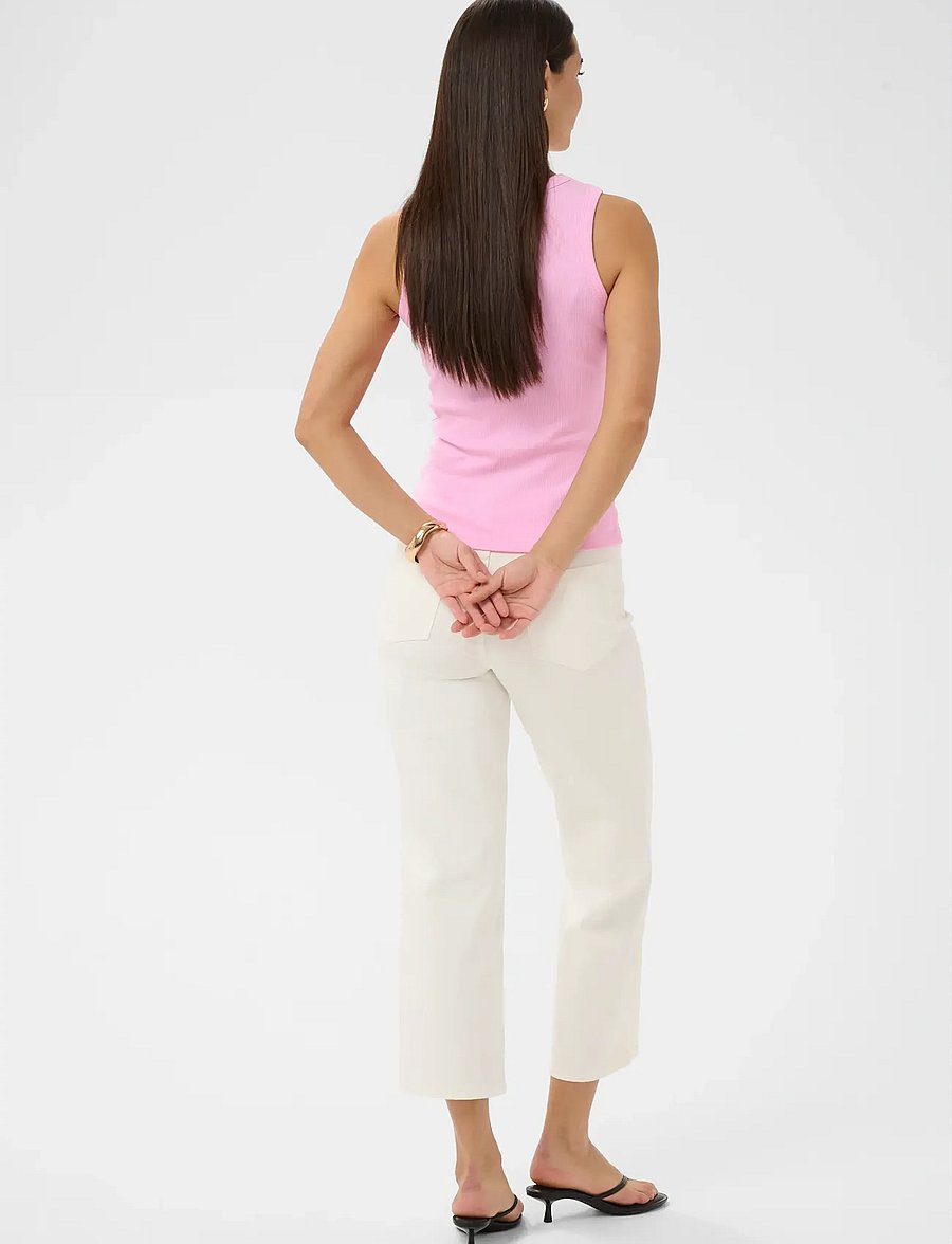 Kaffe - KAcarna Rhinestone Top - tanktops - pink frosting - 4