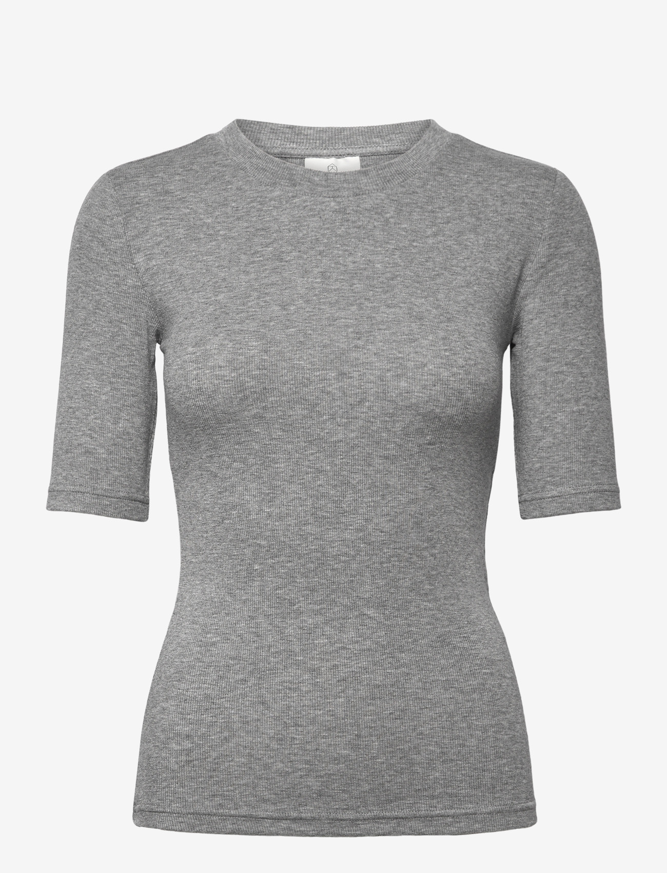 Kaffe - KAiben T-Shirt - t-shirts - grey melange - 0