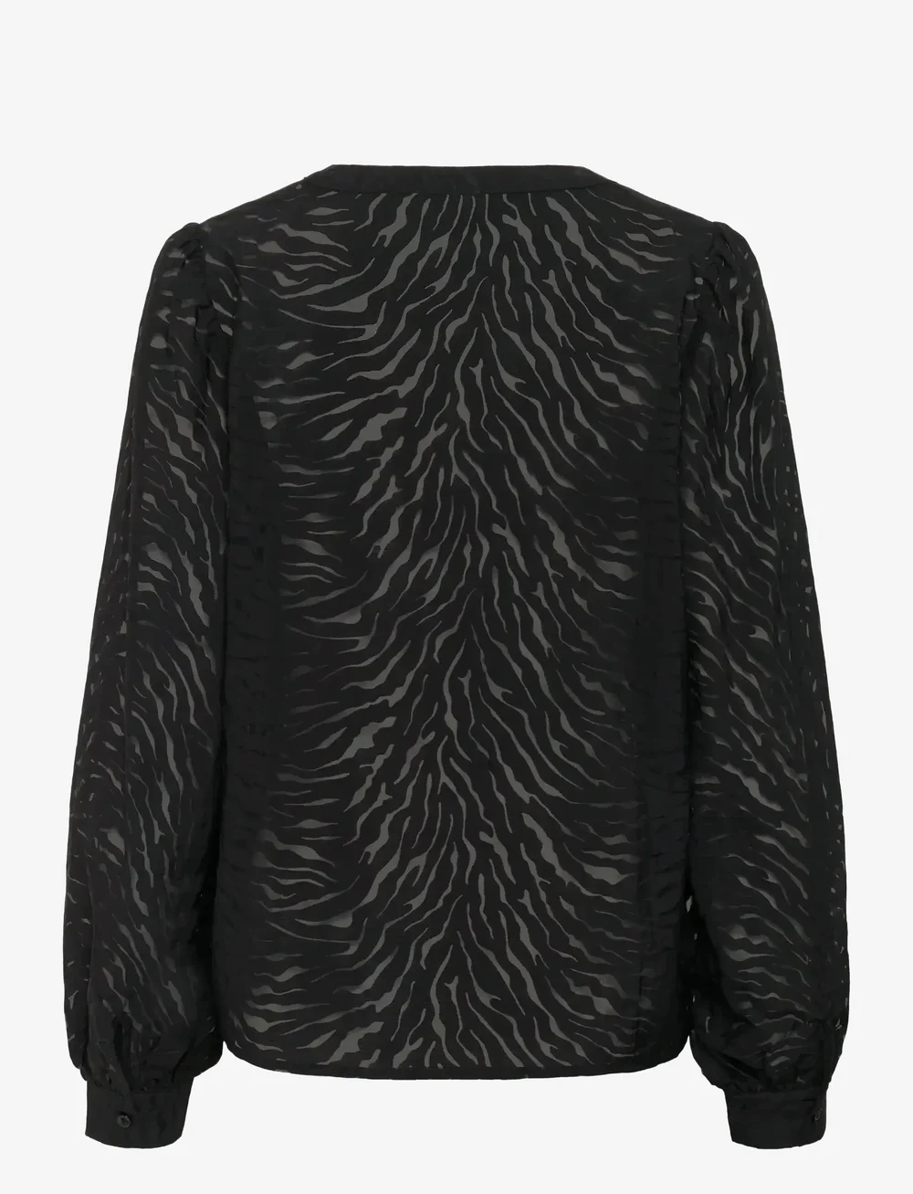 Kaffe - KAvivian Blouse - långärmade blusar - black deep - 2