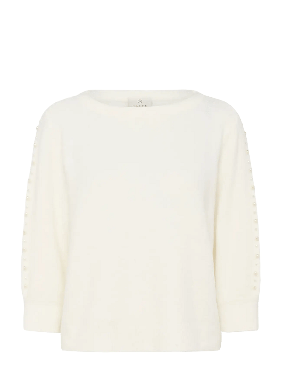 Kaffe - KAbetty Pullover - stickade tröjor - chalk cc - 1
