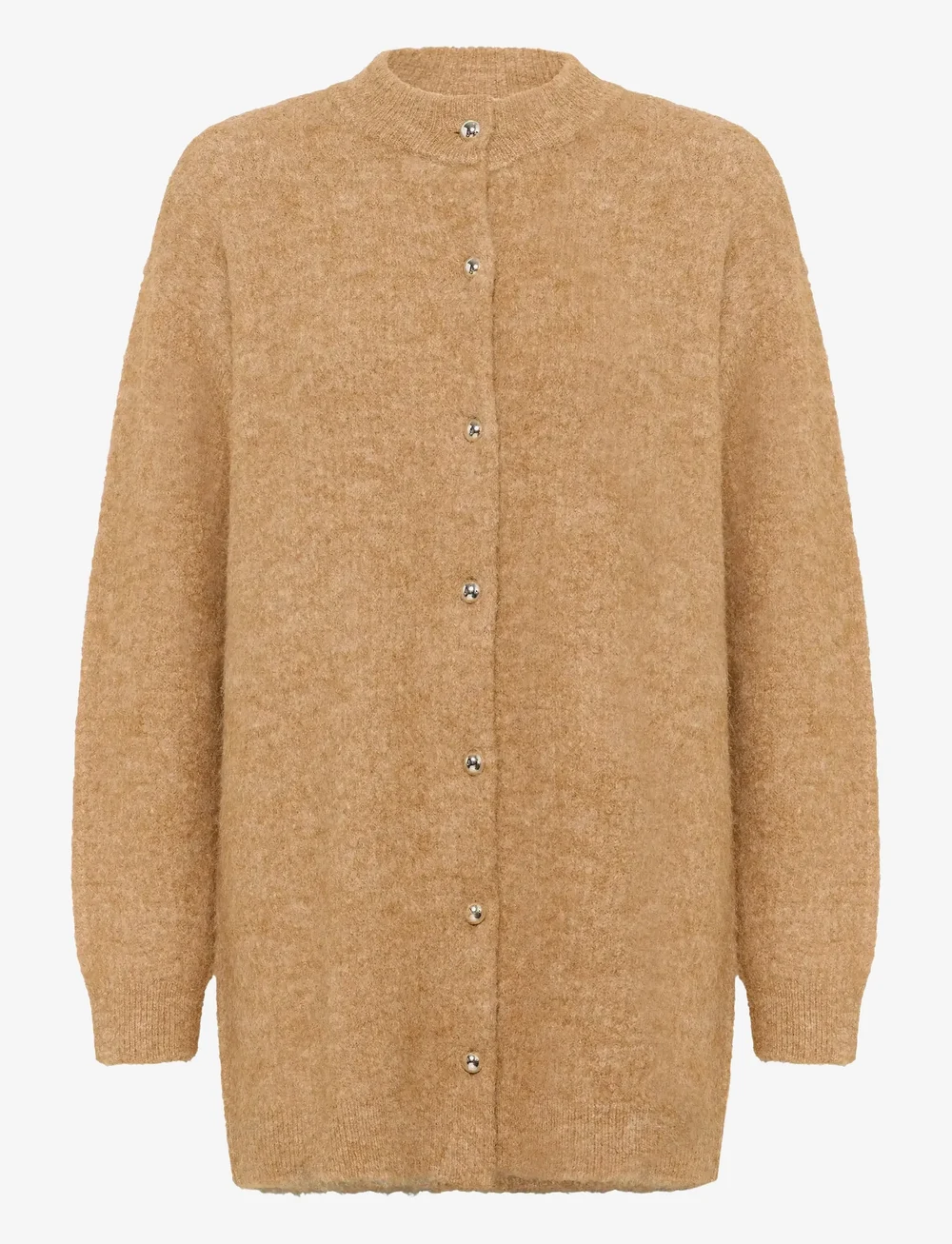 Kaffe - KAtrudy Cardigan - cardigans - toasted coconut melange - 1