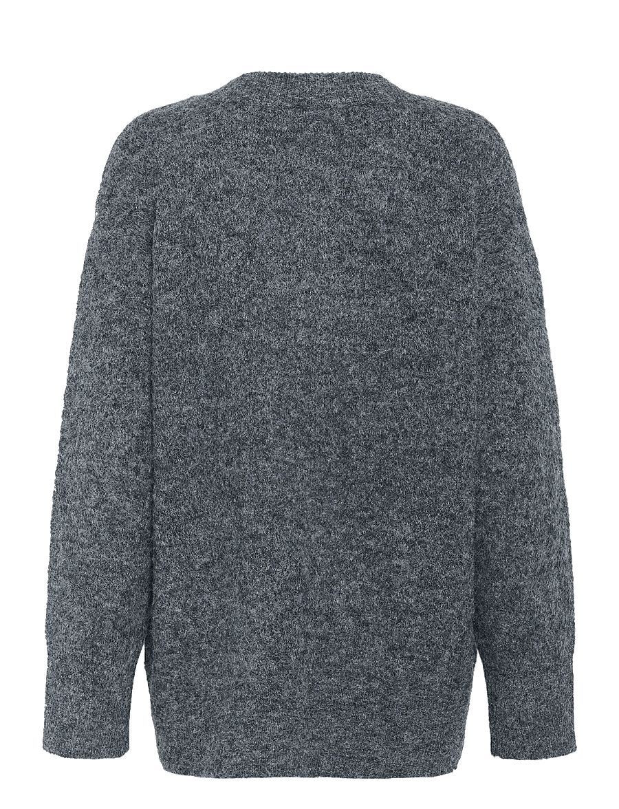 Kaffe - KAtrudy Pullover - pullover - dark grey melange - 2