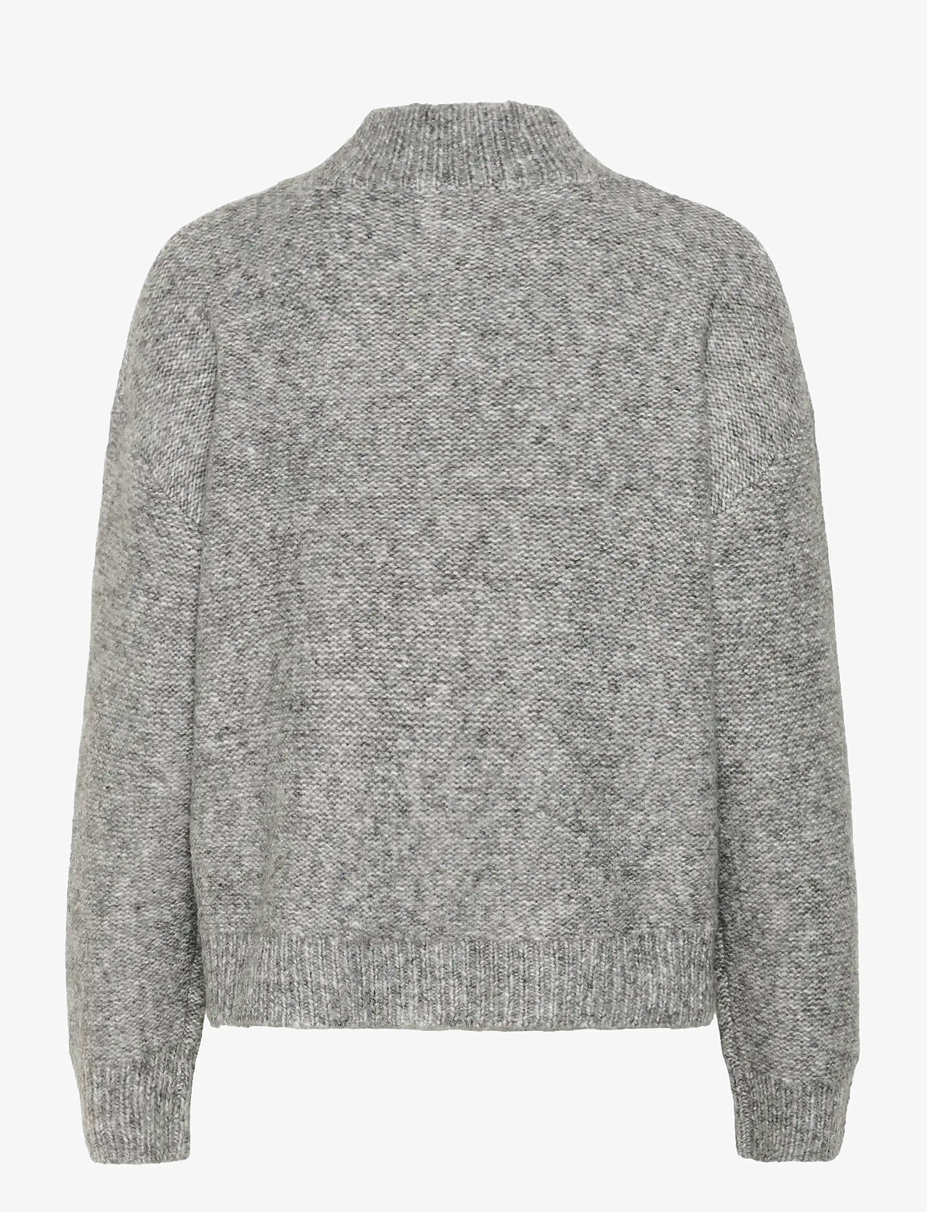 Kaffe - KAlabis Pullover - efterårstøj - grey melange - 1