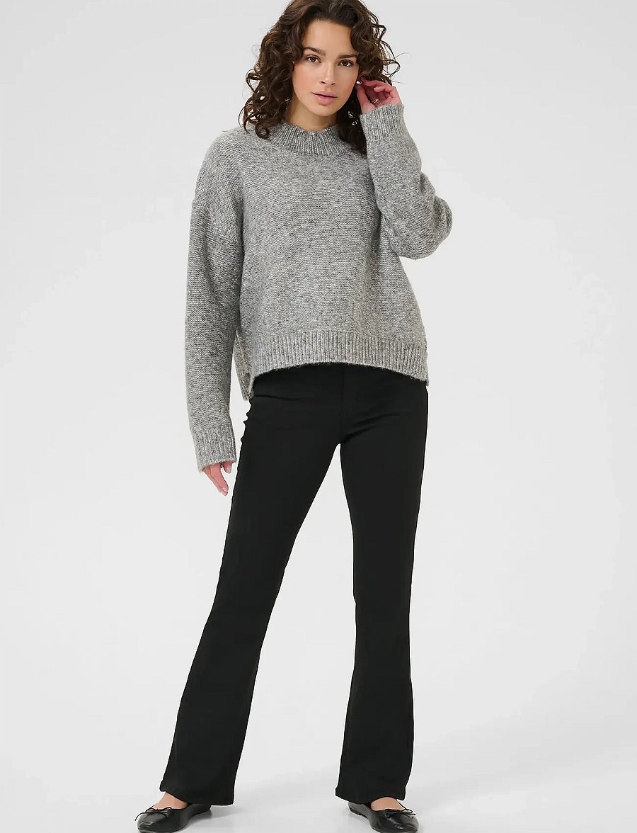 Kaffe - KAlabis Pullover - pullover - grey melange - 3