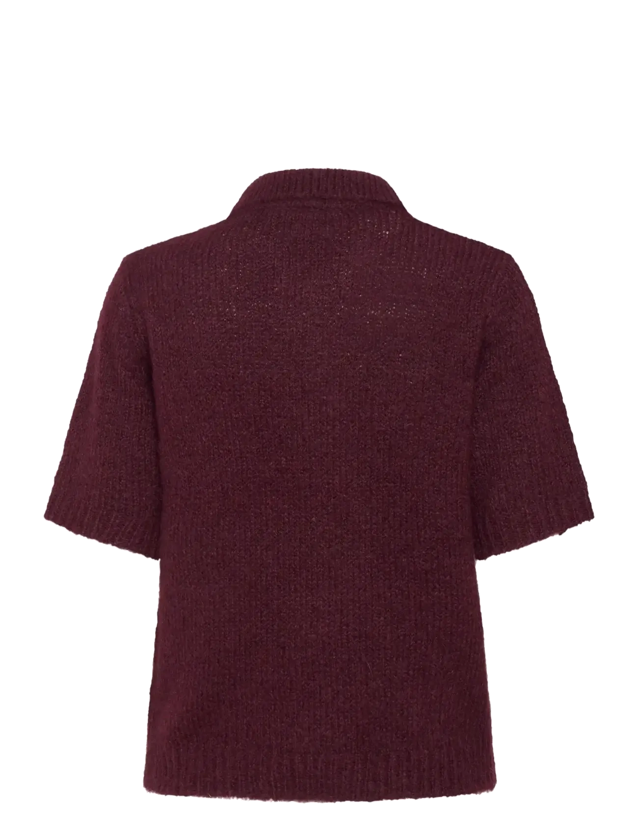 Kaffe - KAemilie Polo Pullover - neulepuserot - windsor wine - 2