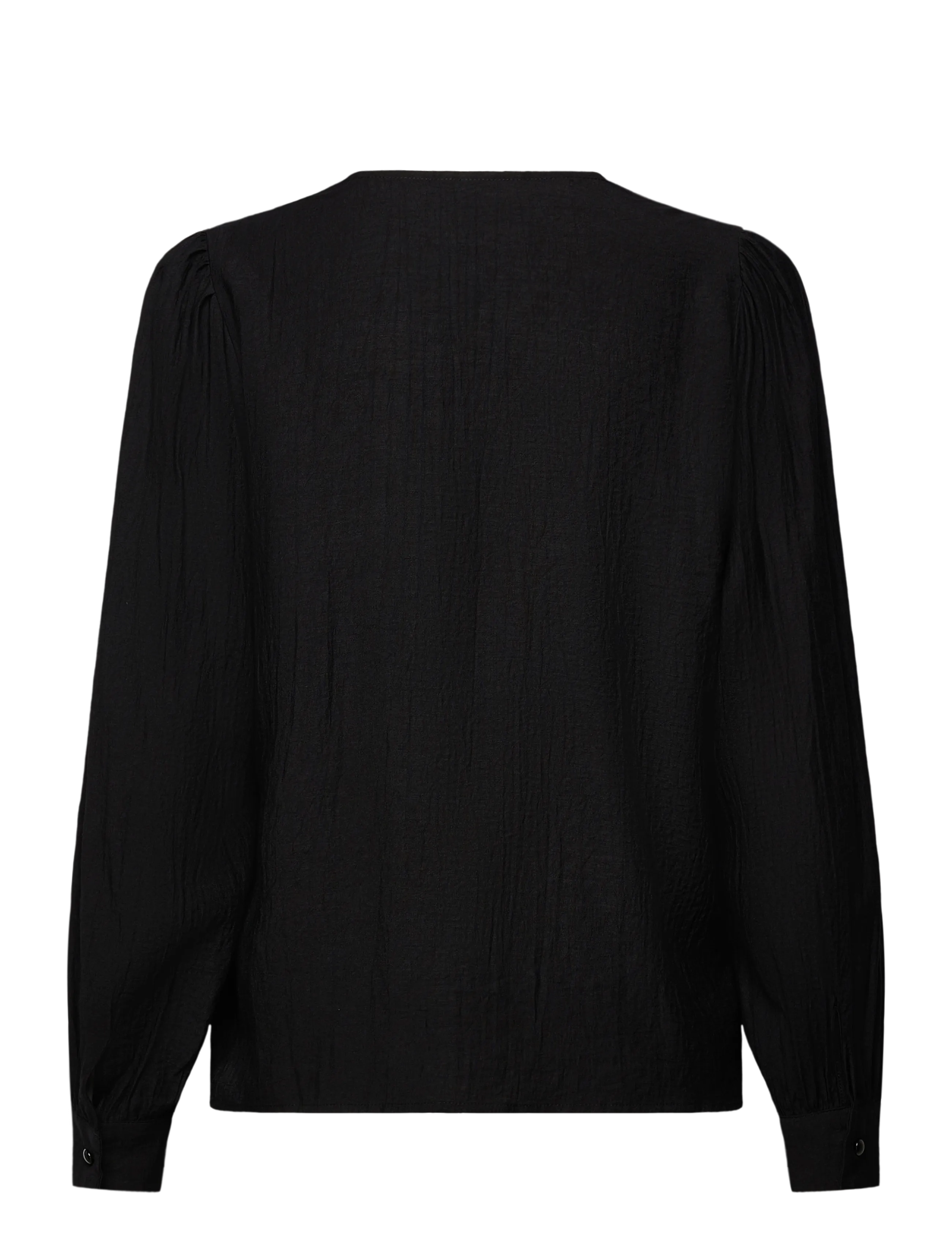 Kaffe - KAmirabel Blouse - long-sleeved blouses - black deep - 2