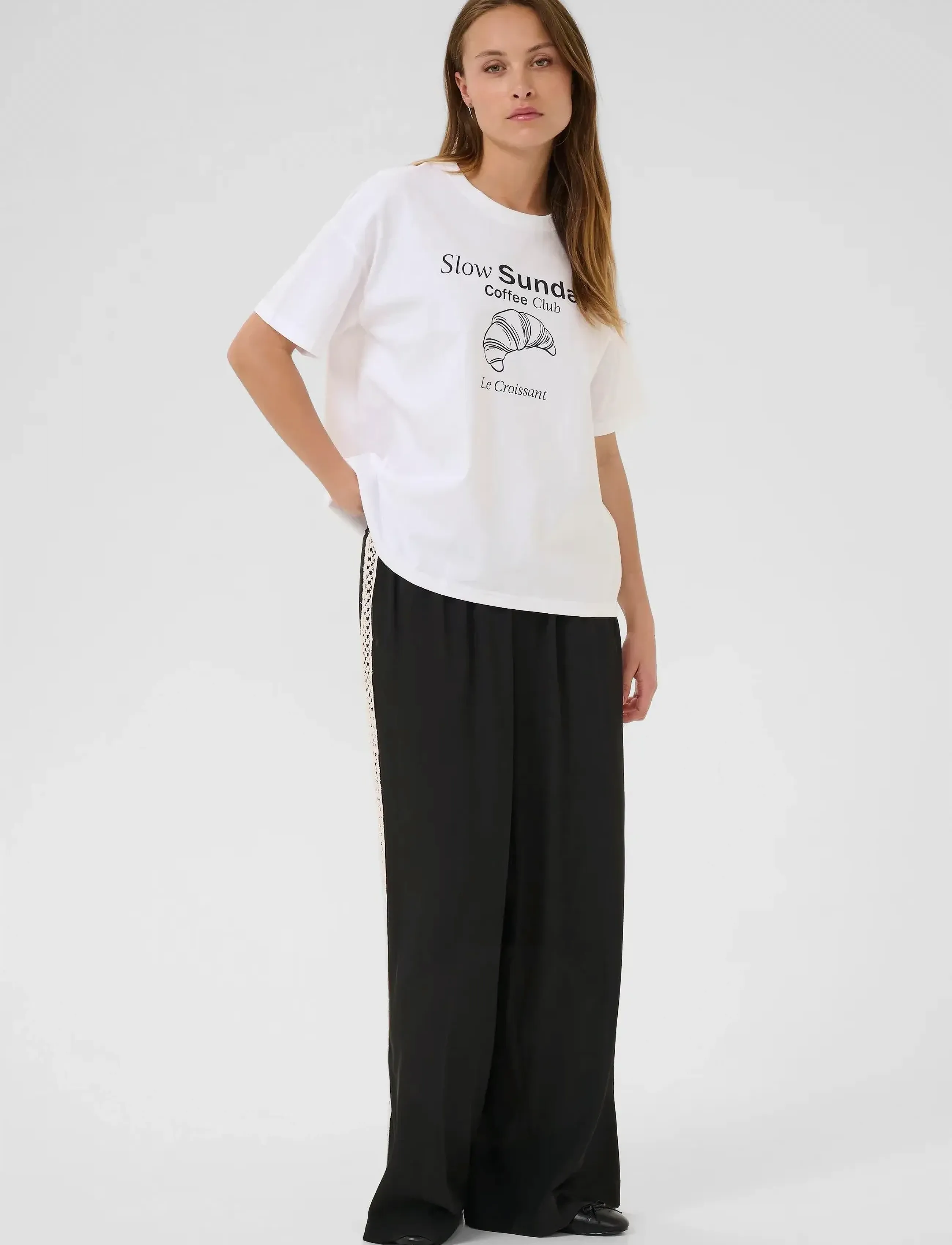 Kaffe - KAelly T-Shirt - optical white - 3