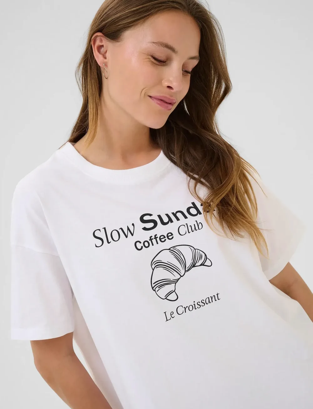 Kaffe - KAelly T-Shirt - t-paidat - optical white - 5