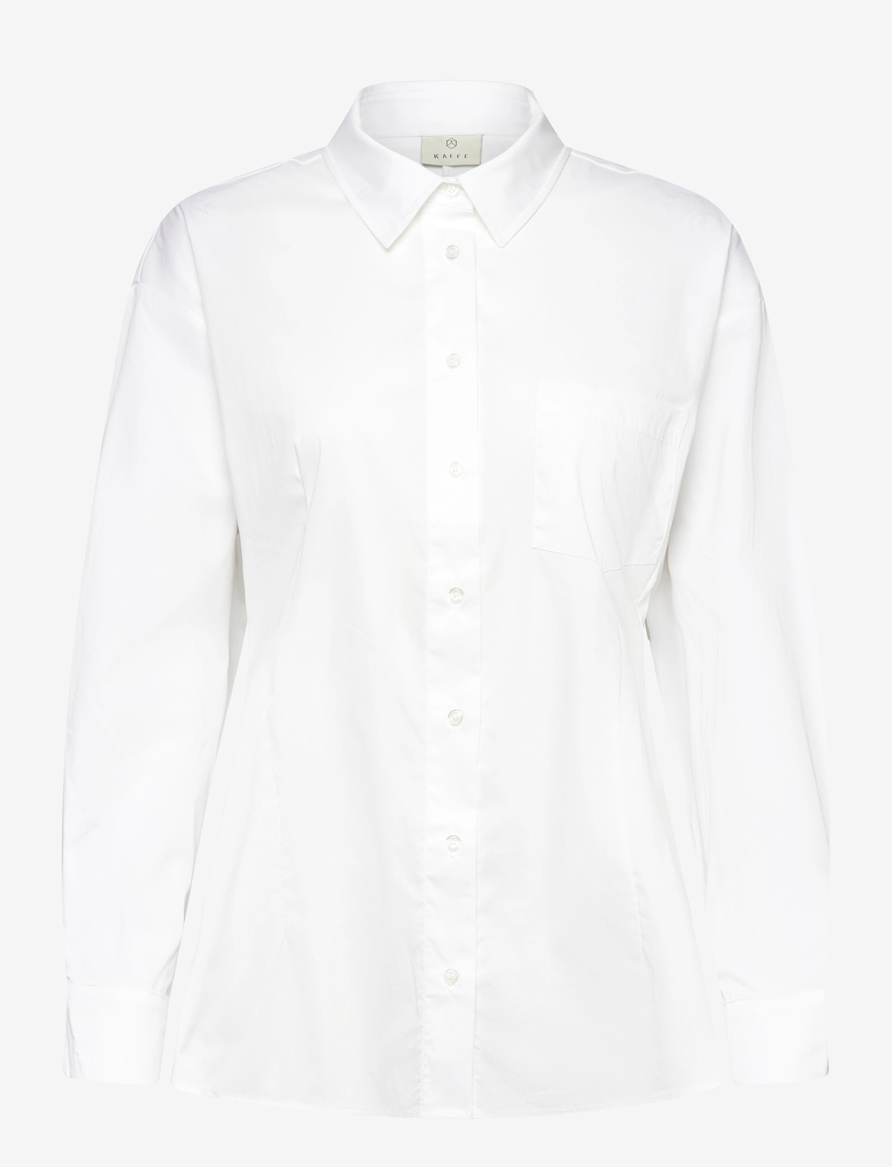 Kaffe - KAnellin Stretch Shirt - optical white - 0