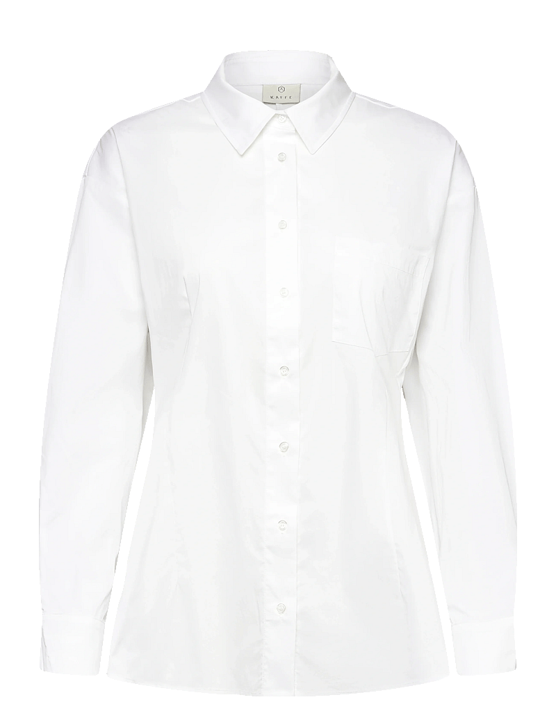 Kaffe - KAnellin Stretch Shirt - optical white - 0