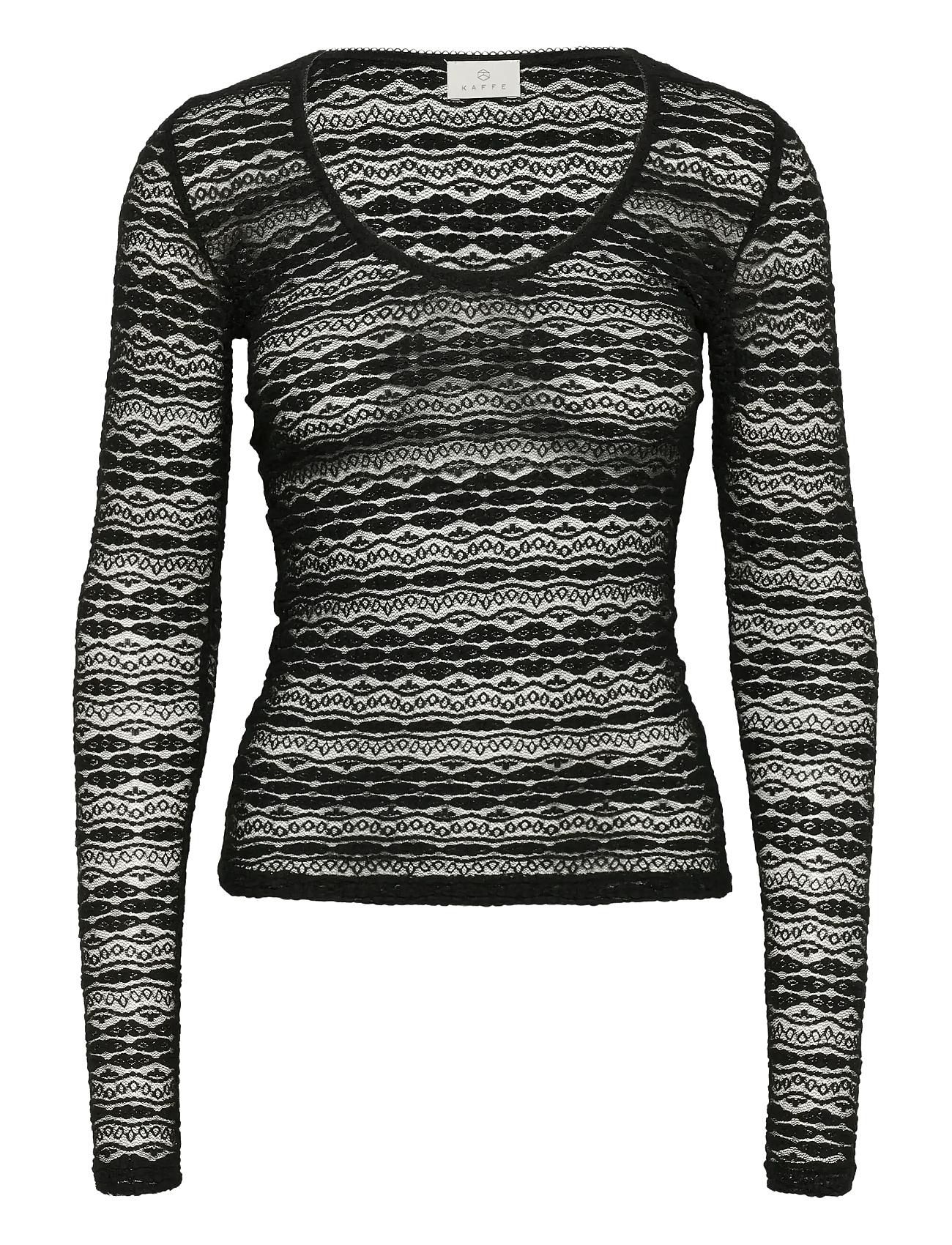 Kaffe - Kalorinda Ls Lace T-Shirt