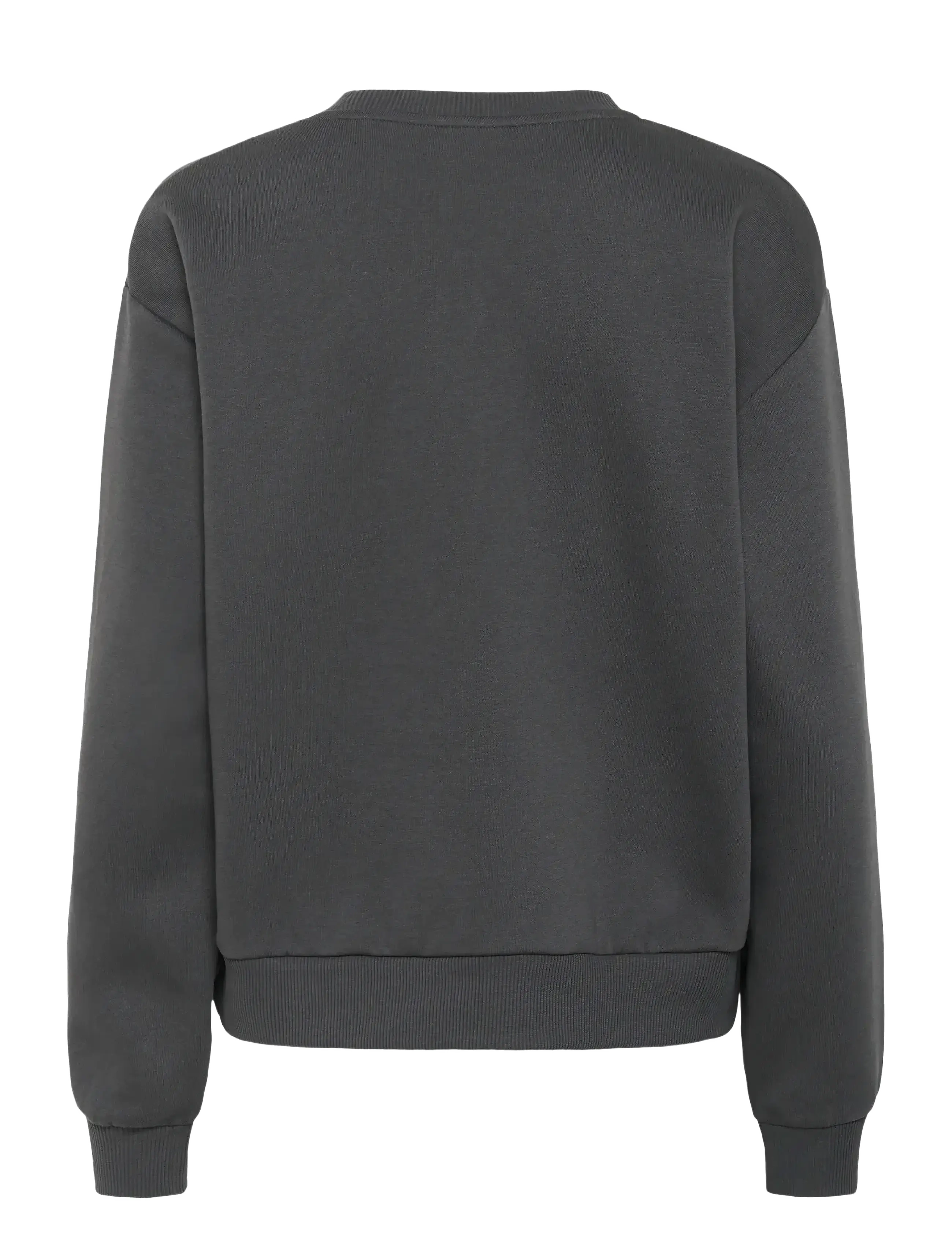 Kaffe - KAelenora Sweatshirt - kvinnor - black oyster/bow - 2