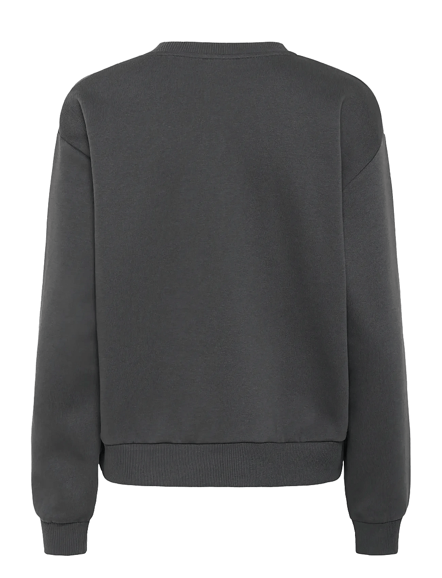 Kaffe - KAelenora Sweatshirt - vardagsstil - black oyster/bow - 2
