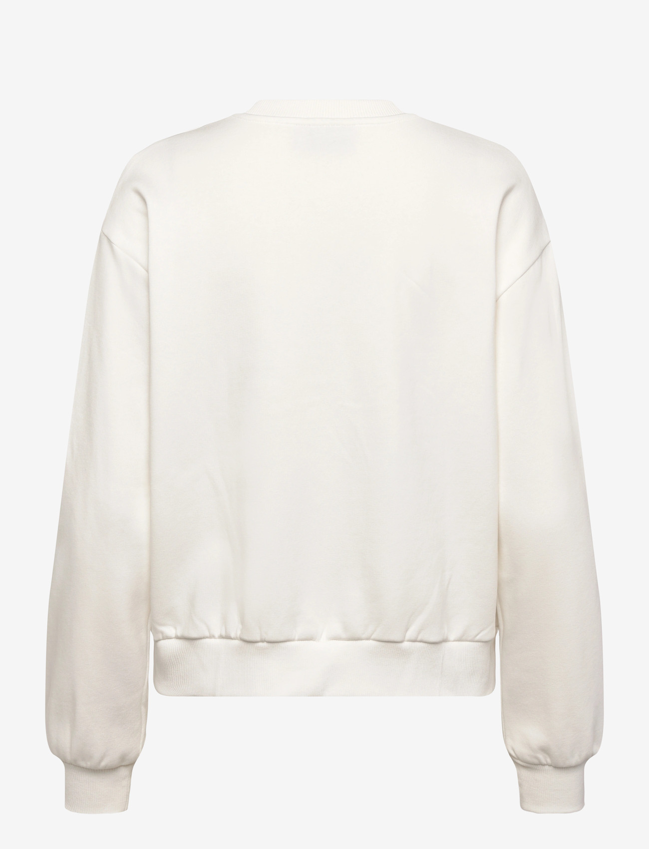 Kaffe - KAelenora Sweatshirt - dressipluusid - chalk / feather gray bow - 1