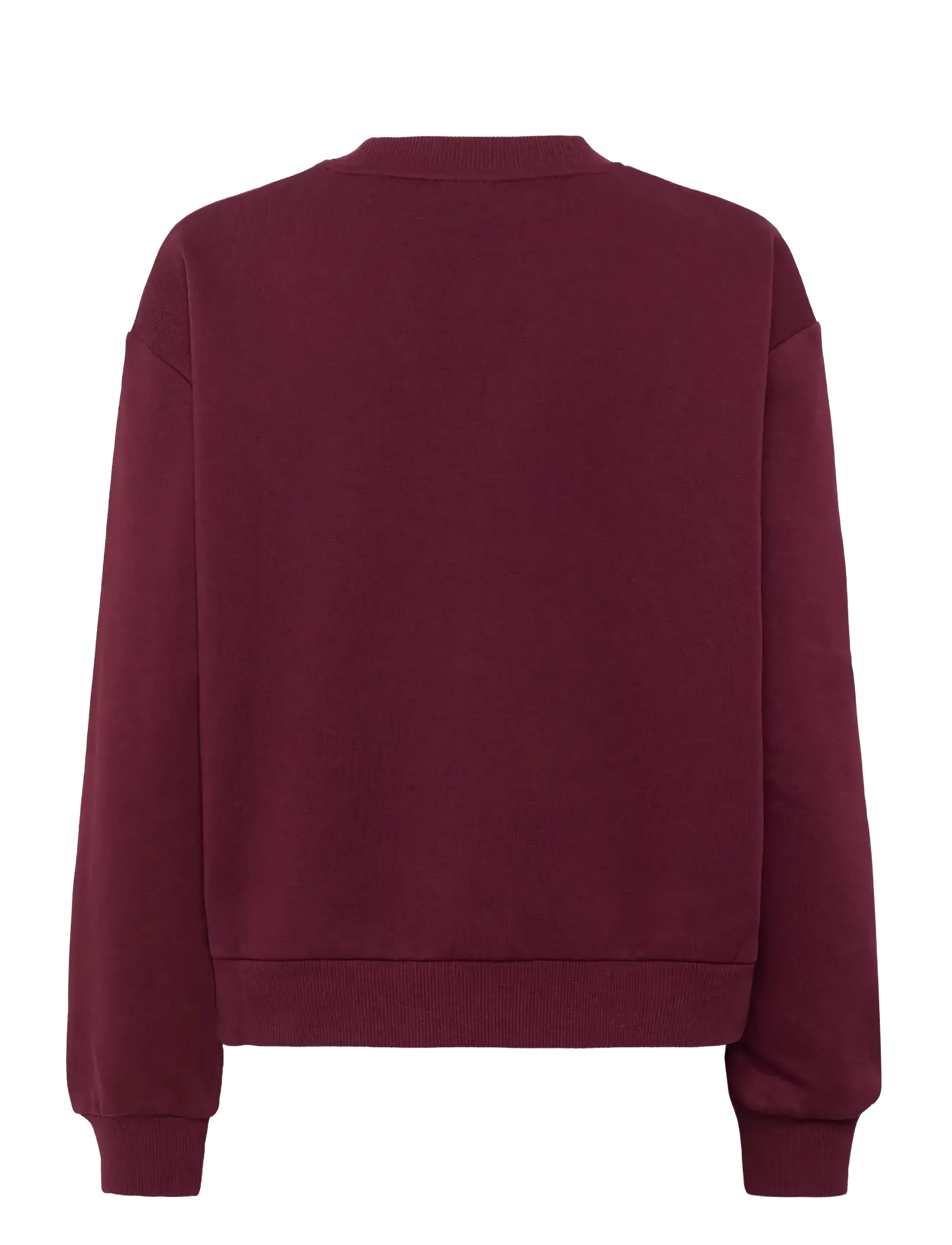 Kaffe - KAelenora Sweatshirt - vardagsstil - windsor wine/amour embd. - 2