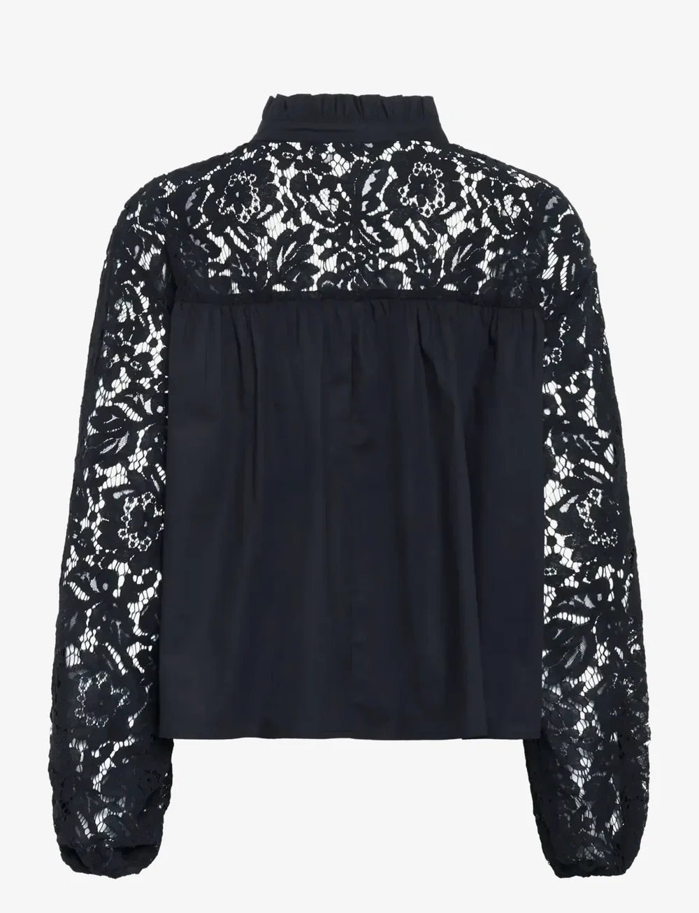 Kaffe - KAcynthia Blouse - langærmede bluser - black deep - 2