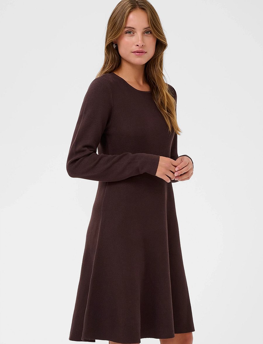 Kaffe - KAmalina Knit Dress - strickkleider - black coffee - 2