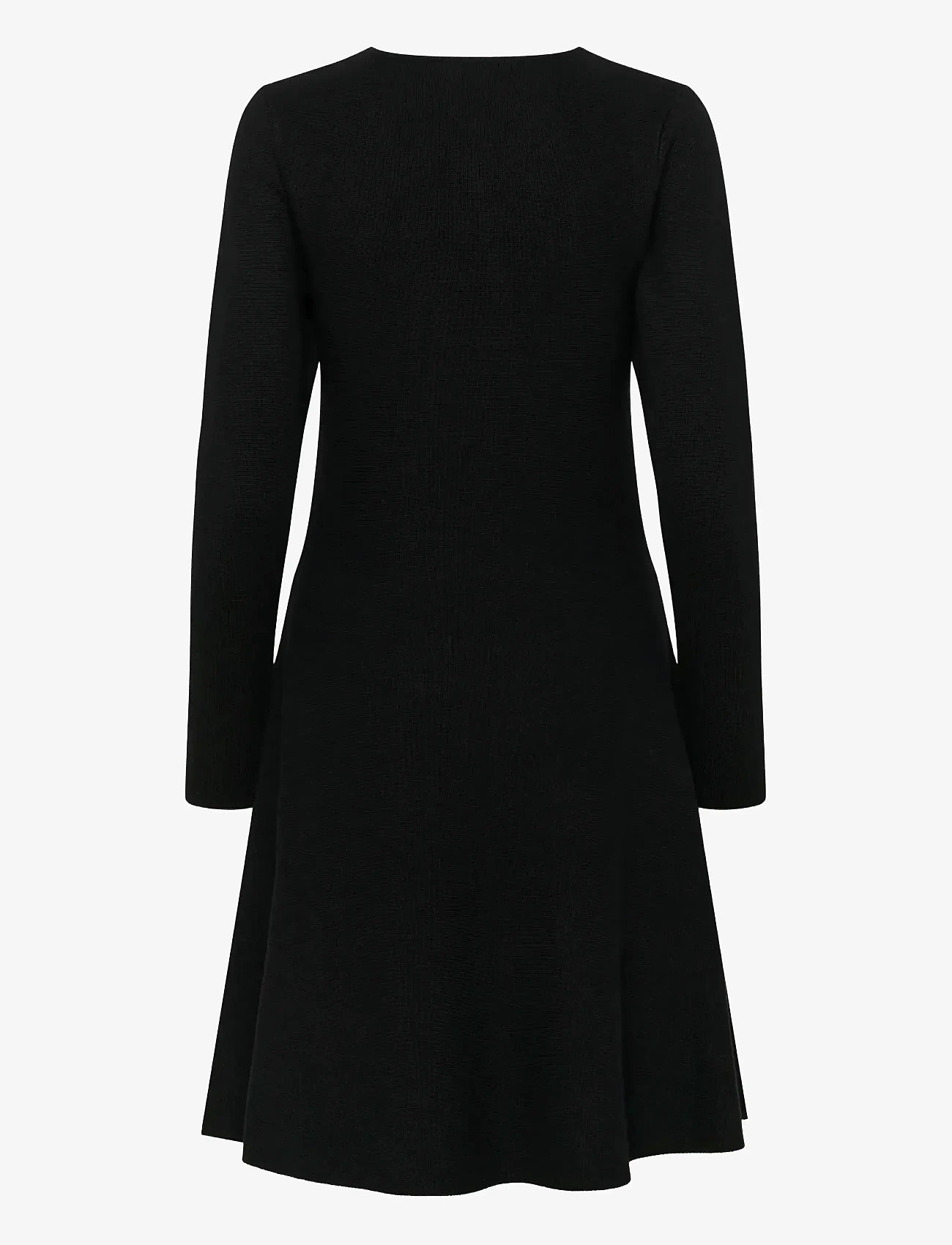 Kaffe - KAmalina Knit Dress - strikkjoler - black deep - 2