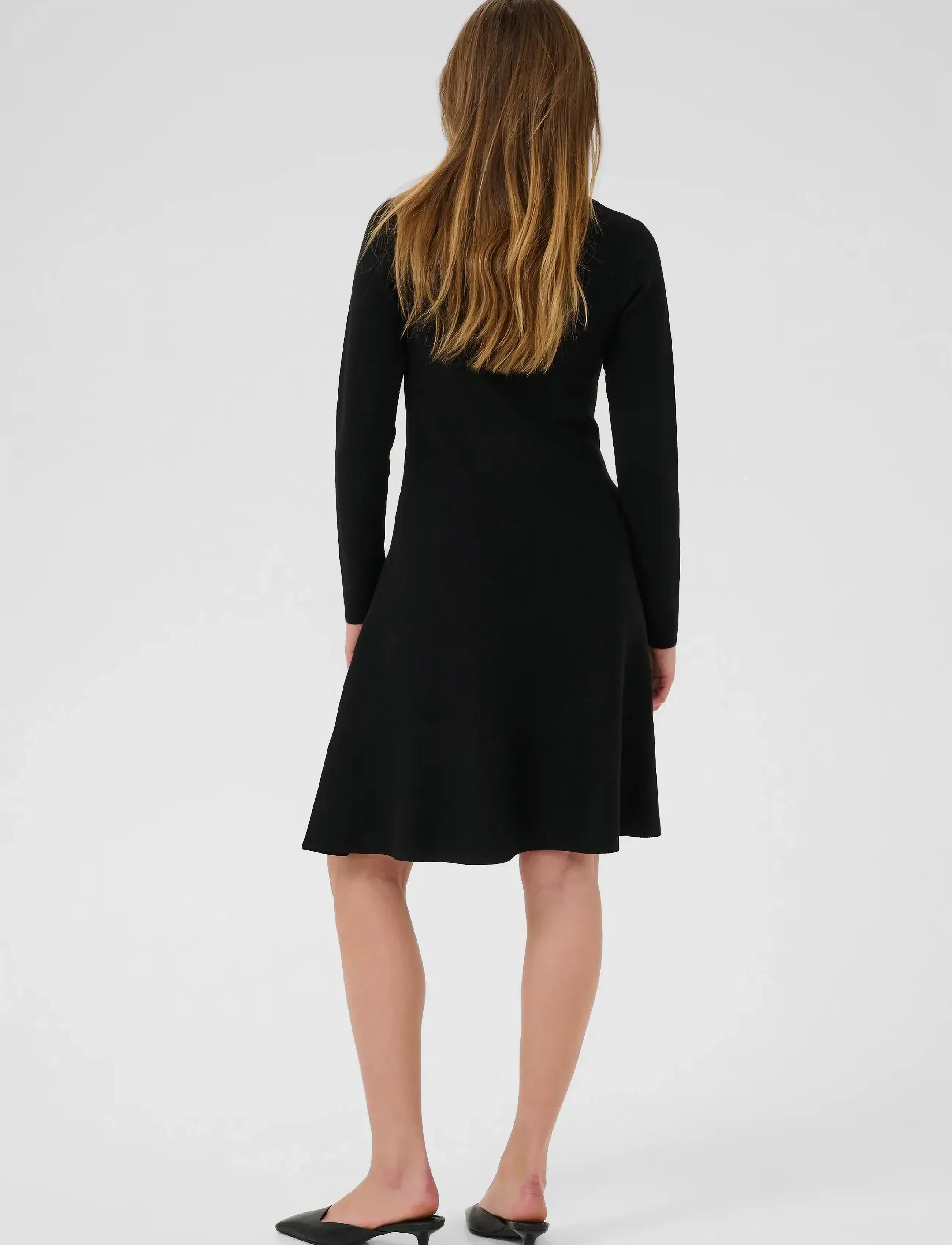 Kaffe - KAmalina Knit Dress - black deep - 4