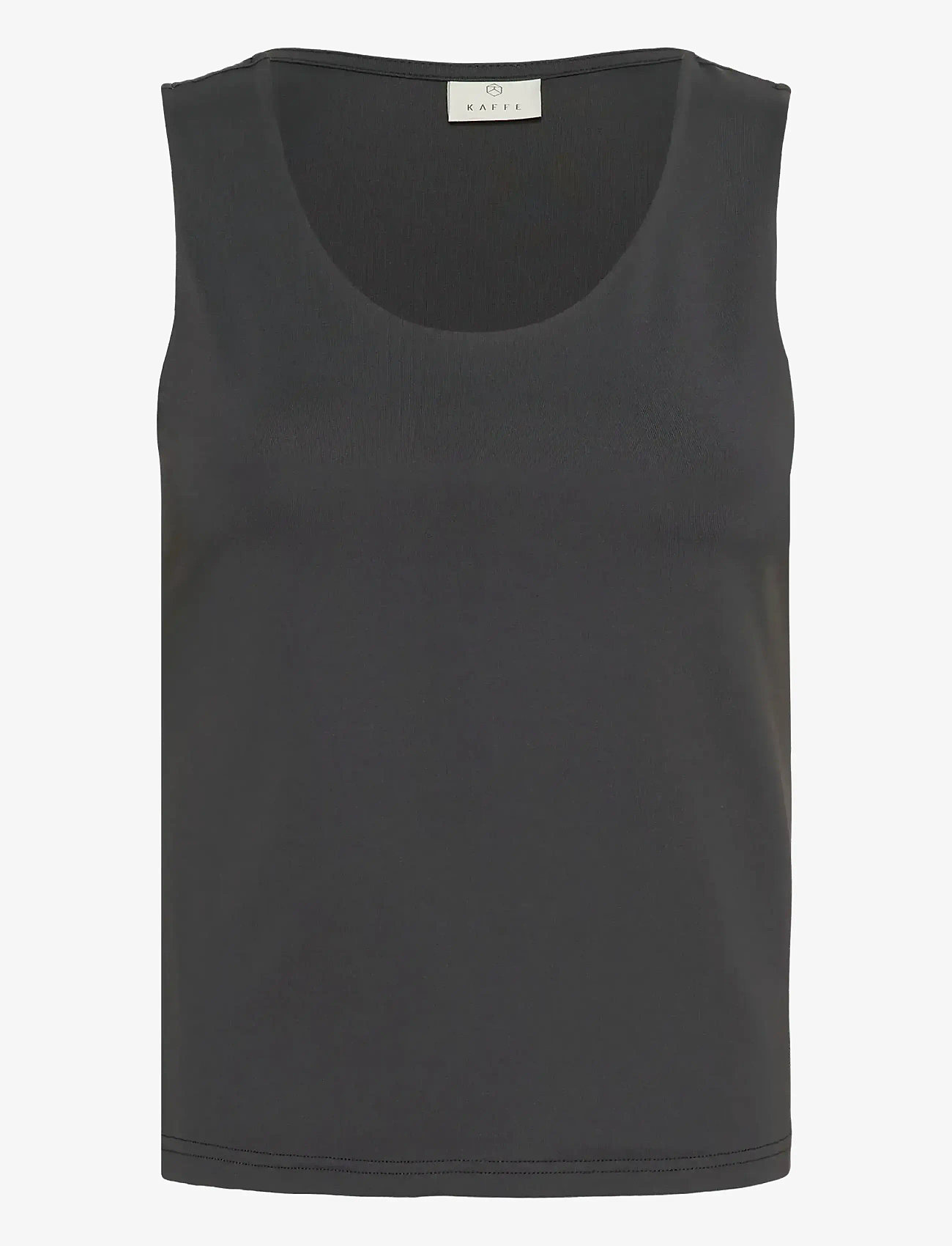 Kaffe - KAarina Jersey Top - madalaimad hinnad - black oyster - 0