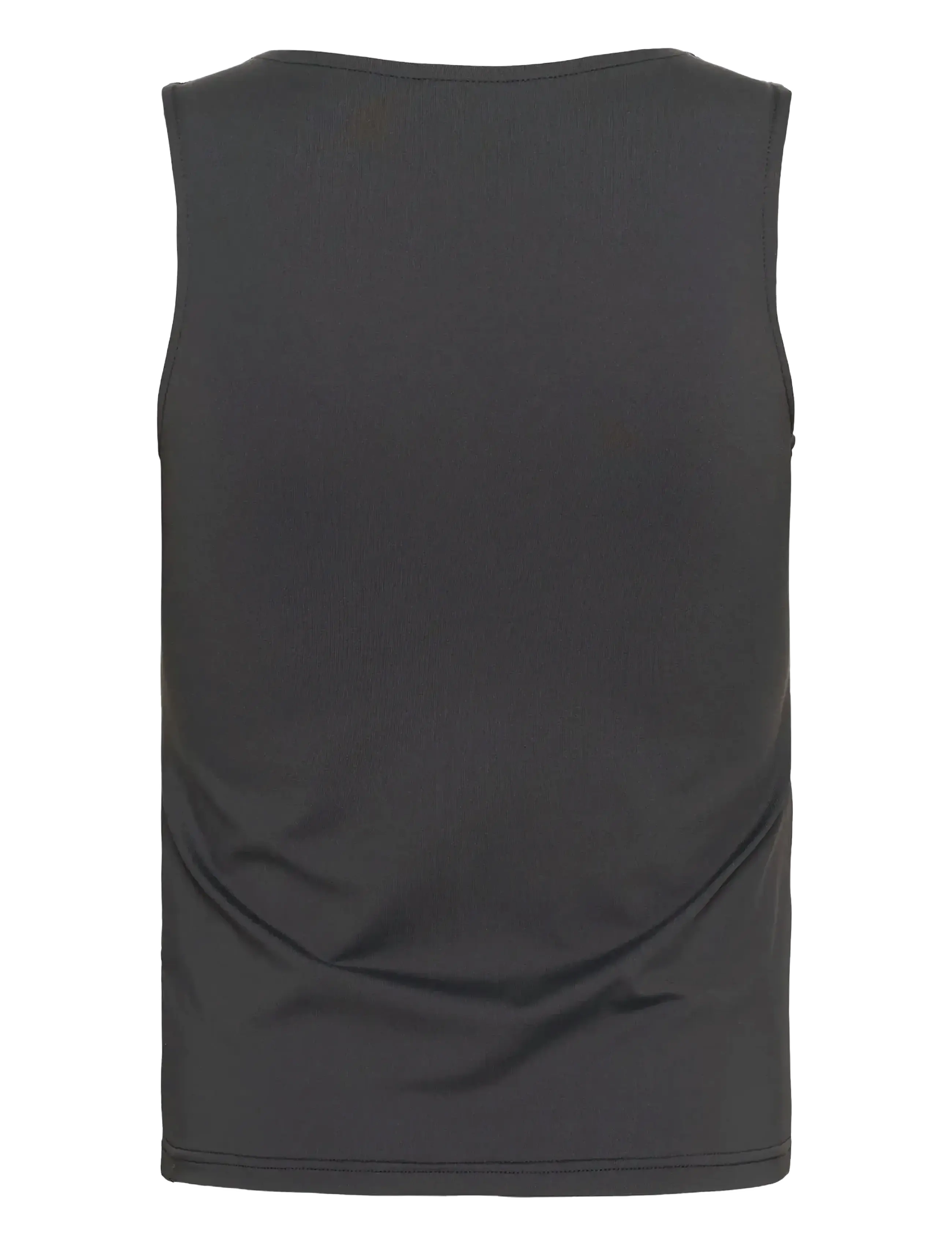 Kaffe - KAarina Jersey Top - sleeveless tops - black oyster - 2