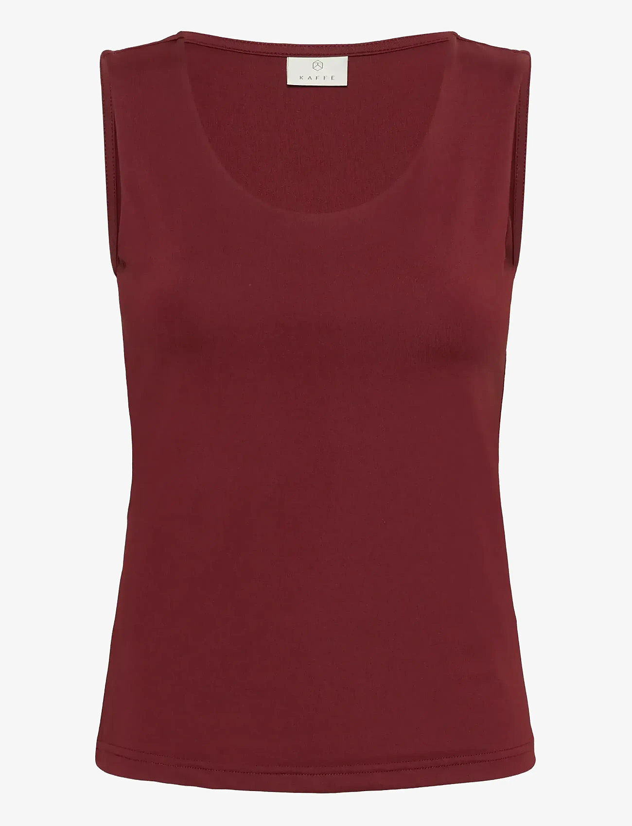 Kaffe - KAarina Jersey Top - laveste priser - windsor wine - 0