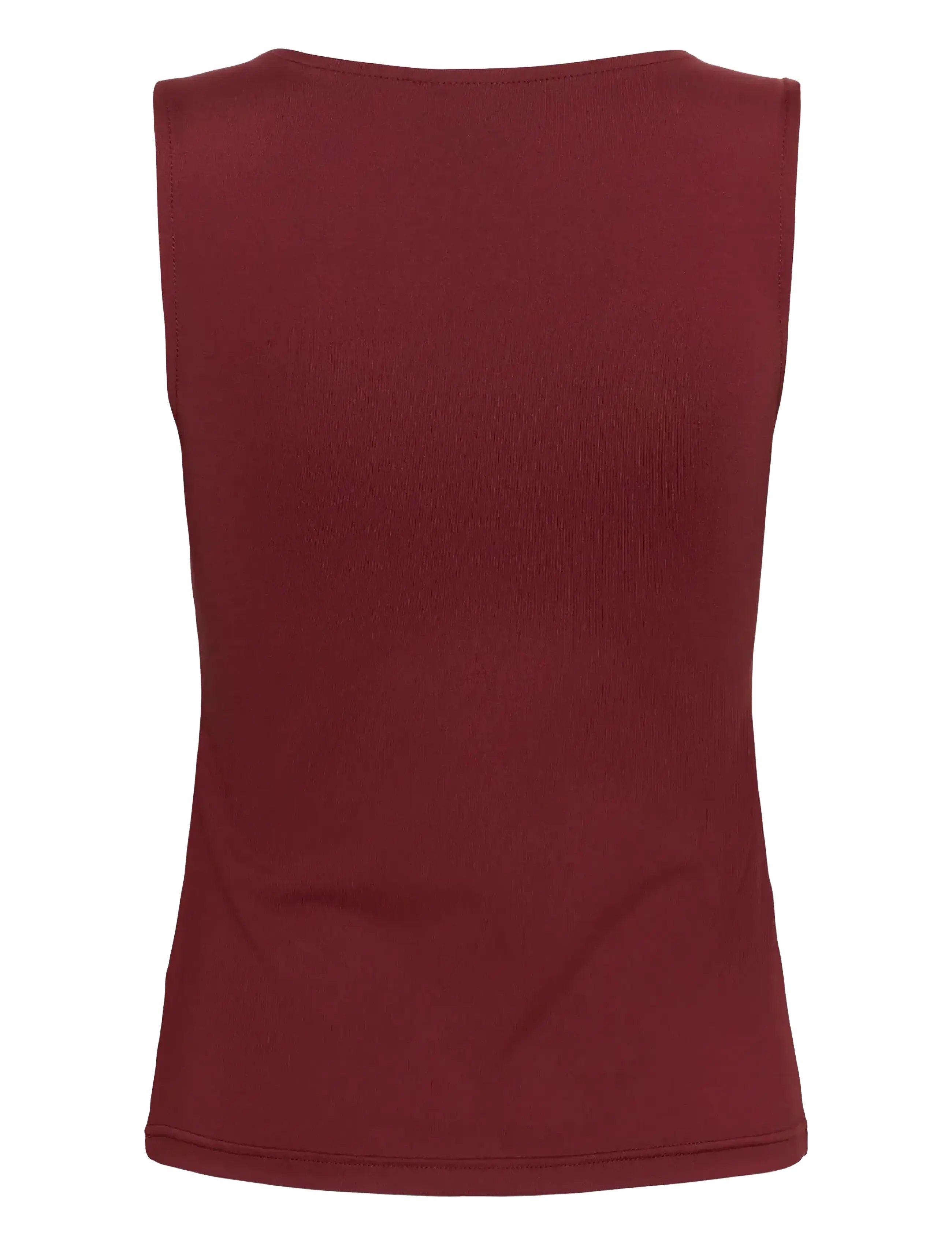 Kaffe - KAarina Jersey Top - Ärmellose tops - windsor wine - 2