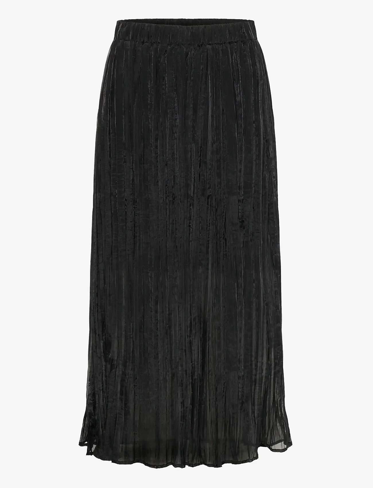 Kaffe - KApery Skirt - faltenröcke - black deep - 1